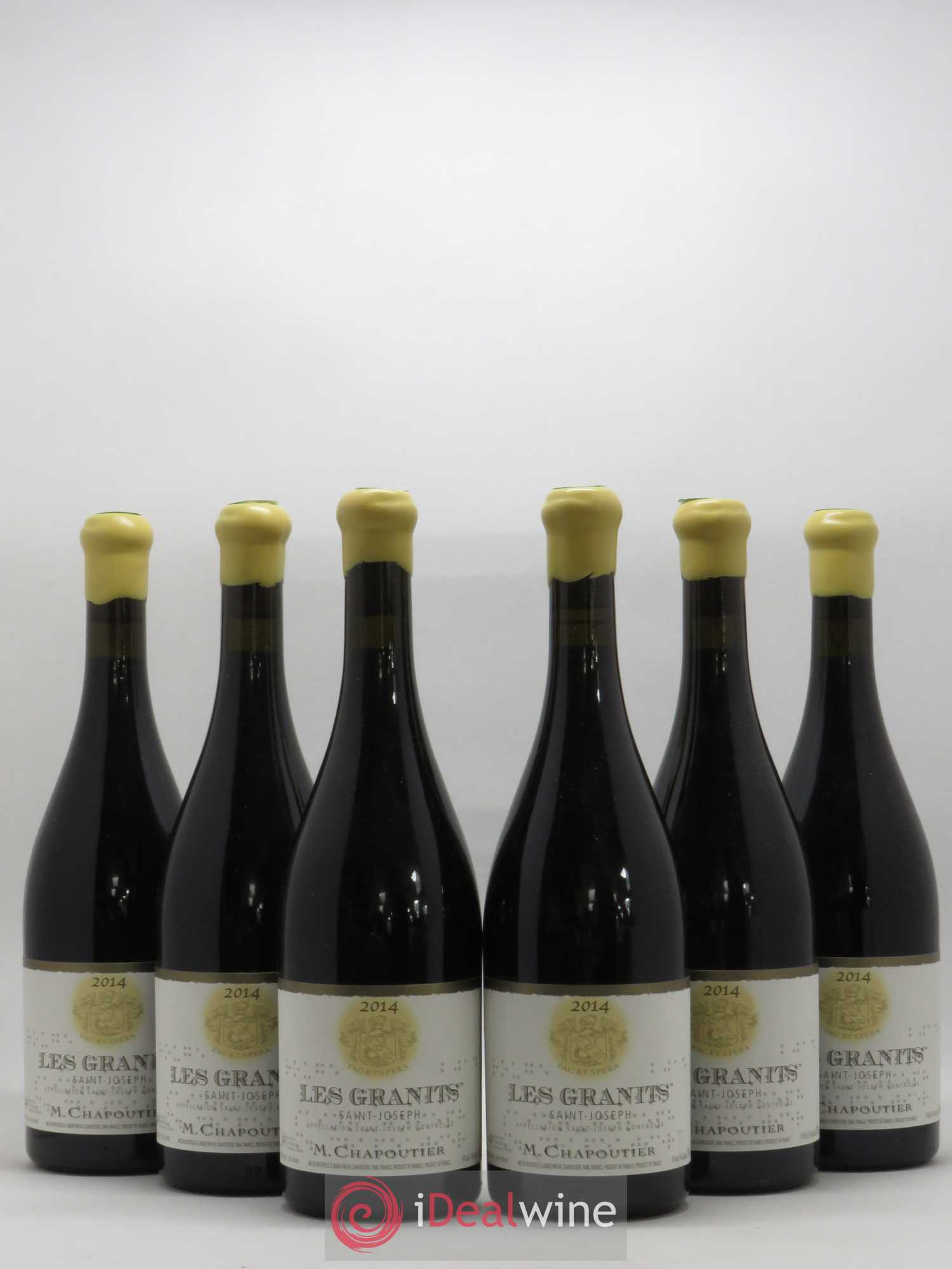 Saint-Joseph Les Granits Chapoutier 2014 - Lot de 6 bouteilles - 0