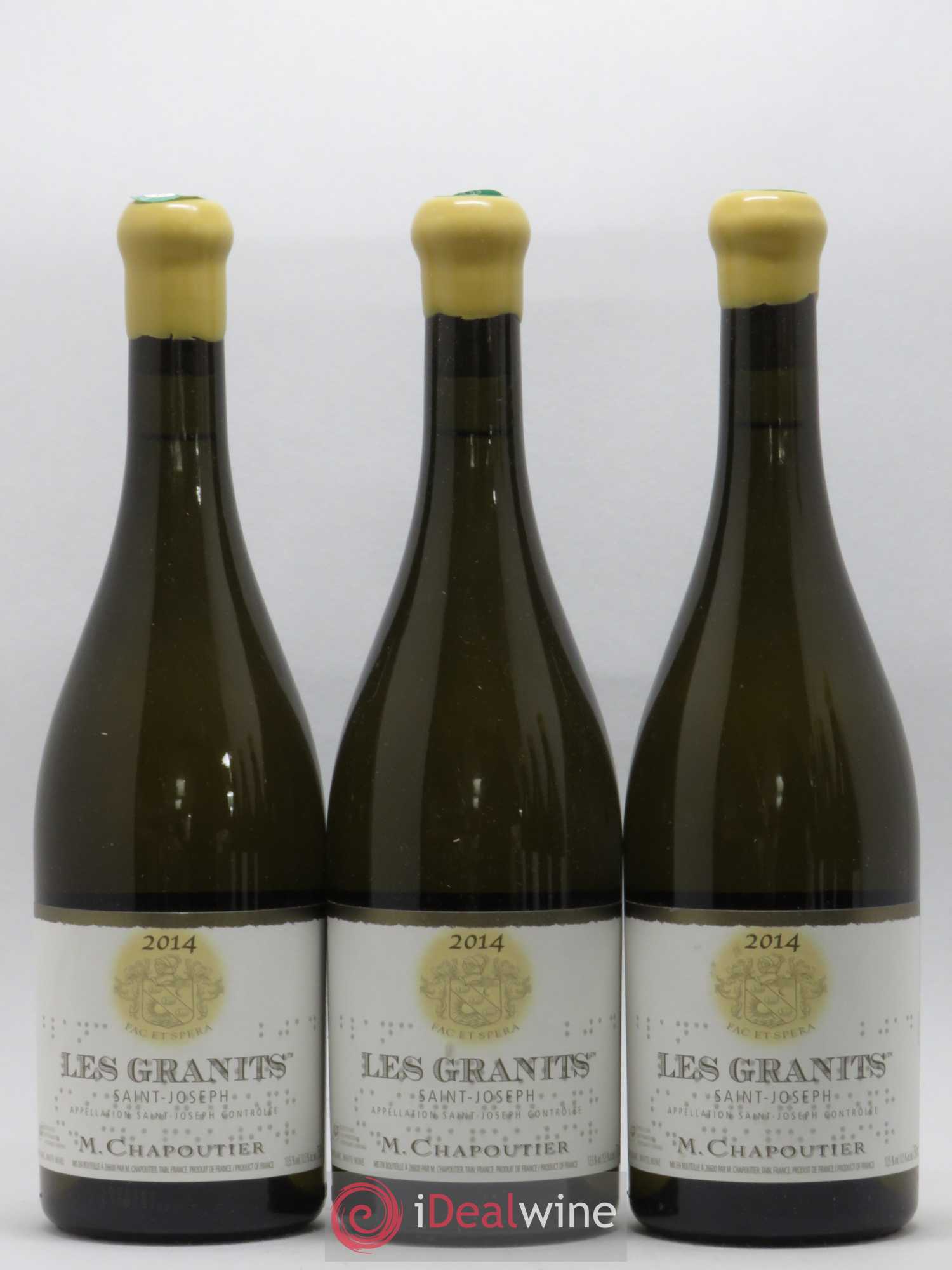 Saint-Joseph Les Granits Chapoutier 2014 - Lot de 6 bouteilles - 1