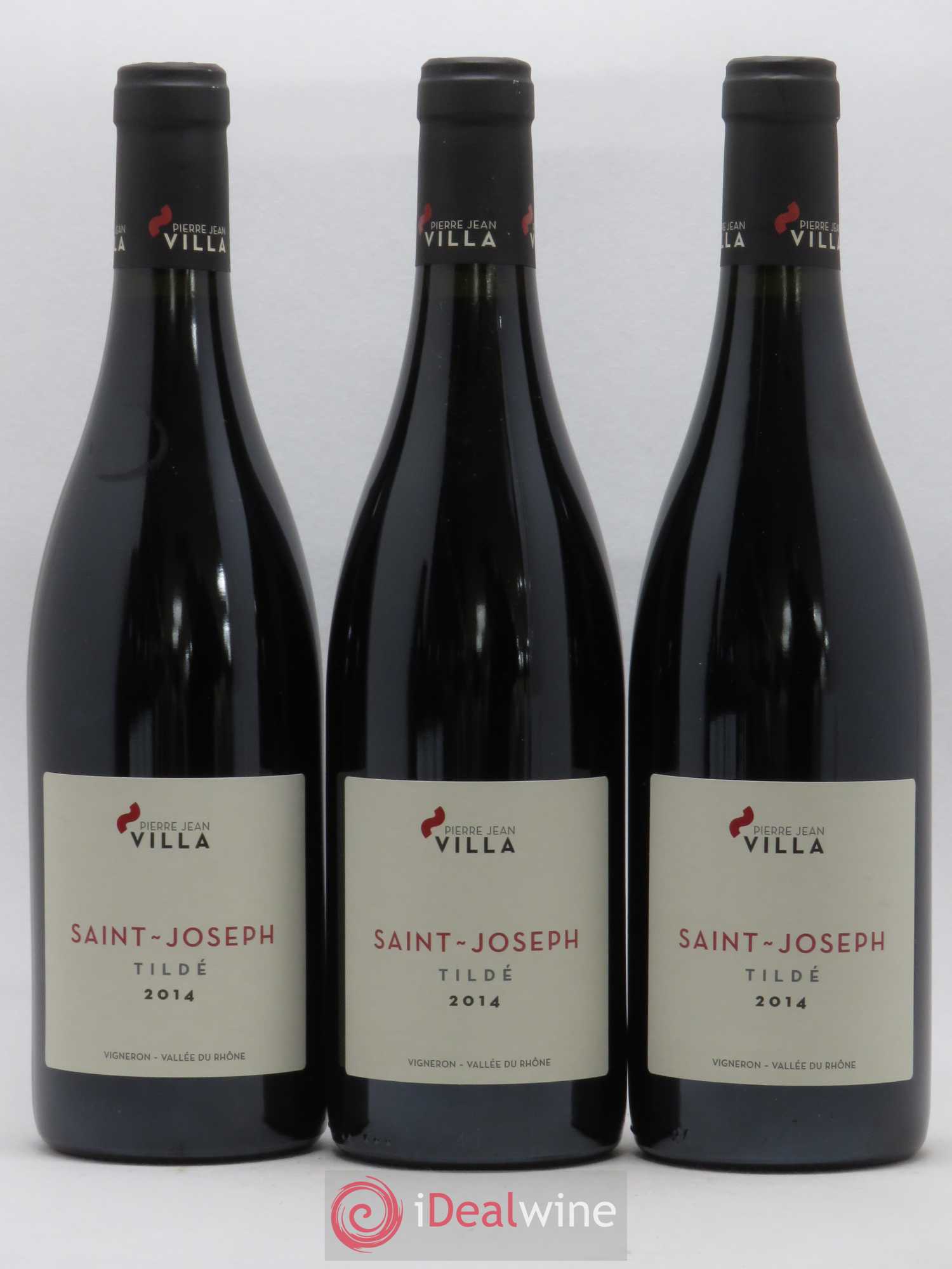 Saint-Joseph Tildé Pierre Jean Villa 2014 - Posten von 3 Flaschen - 0