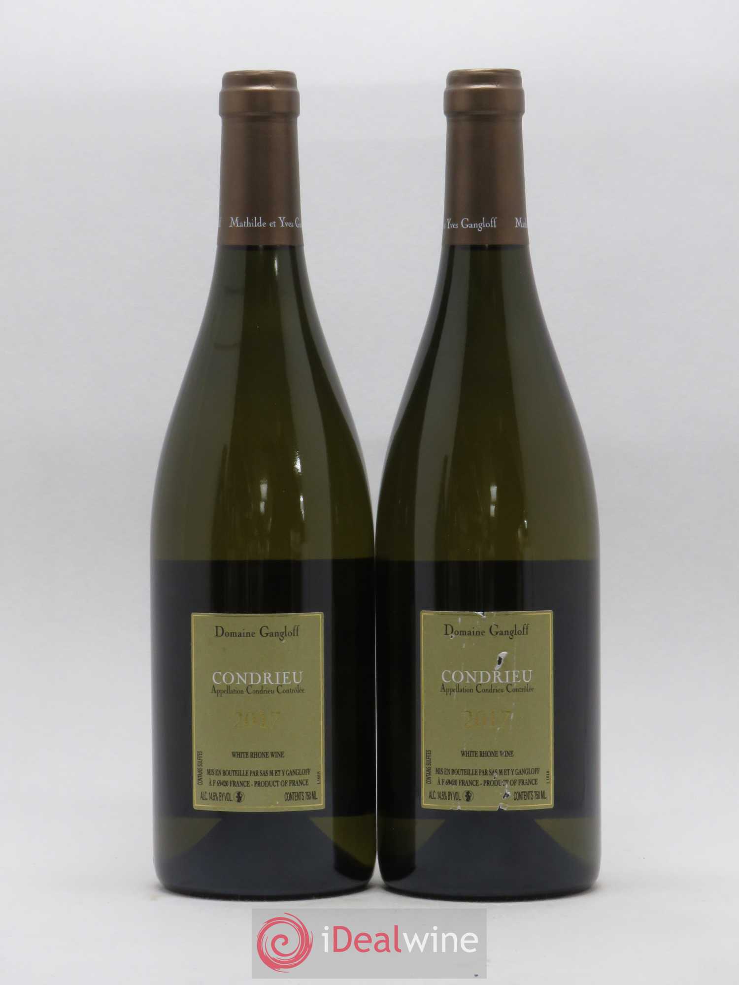 Condrieu Domaine Gangloff (Domaine) 2017 - Lot de 2 bouteilles - 1