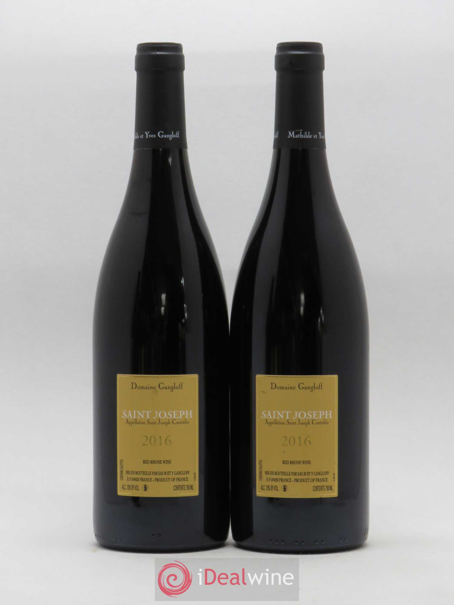 Saint-Joseph Gangloff (Domaine) 2016 - Lot de 2 bouteilles - 1