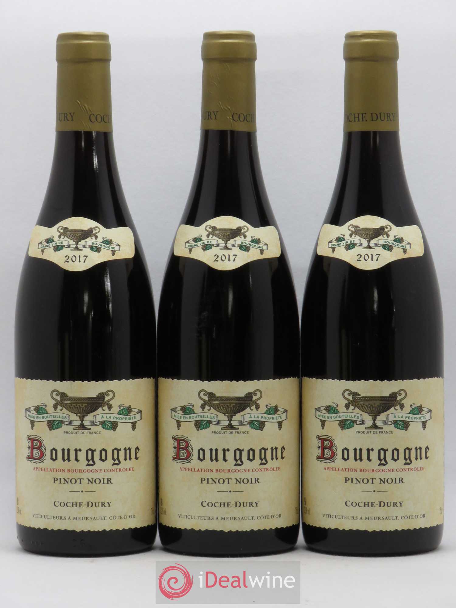 Bourgogne Coche Dury (Domaine) 2017 - Lot de 3 bouteilles - 0