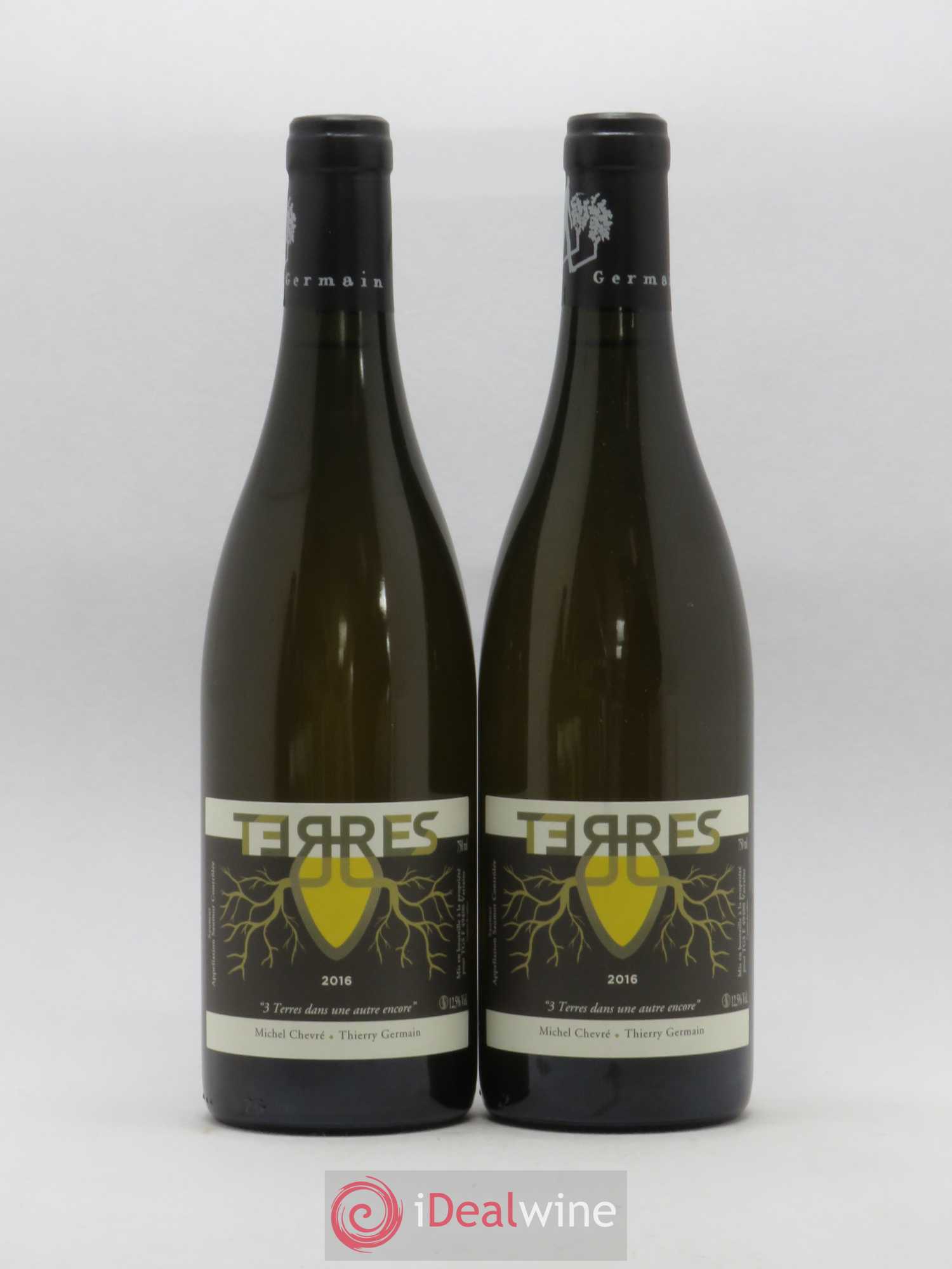 Saumur Terres Domaine des Roches Neuves - Thierry Germain 2016 - Posten von 2 Flaschen - 0