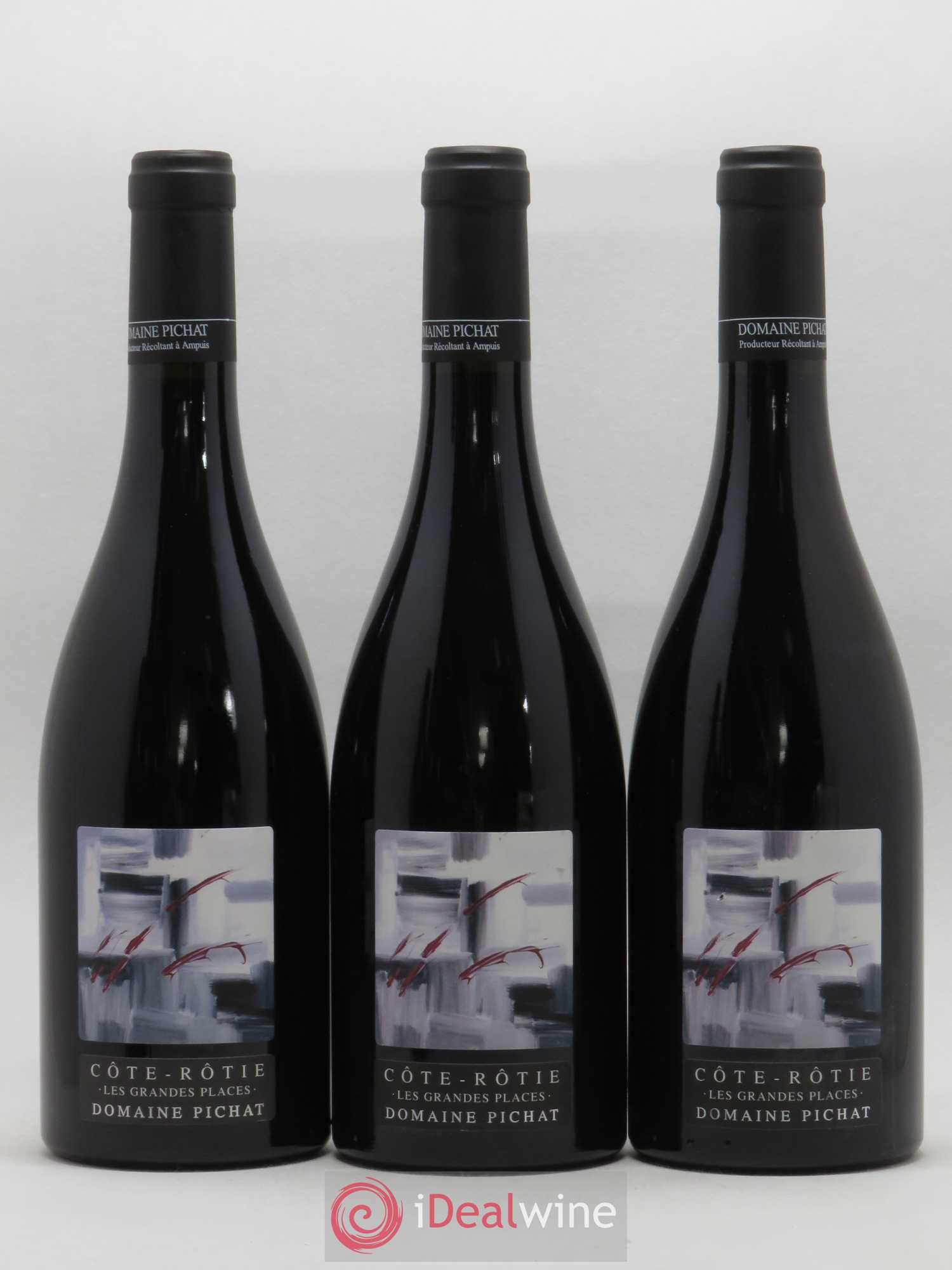 Côte-Rôtie Les Grandes Places Pichat (Domaine) 2014 - Lot de 3 bouteilles - 0