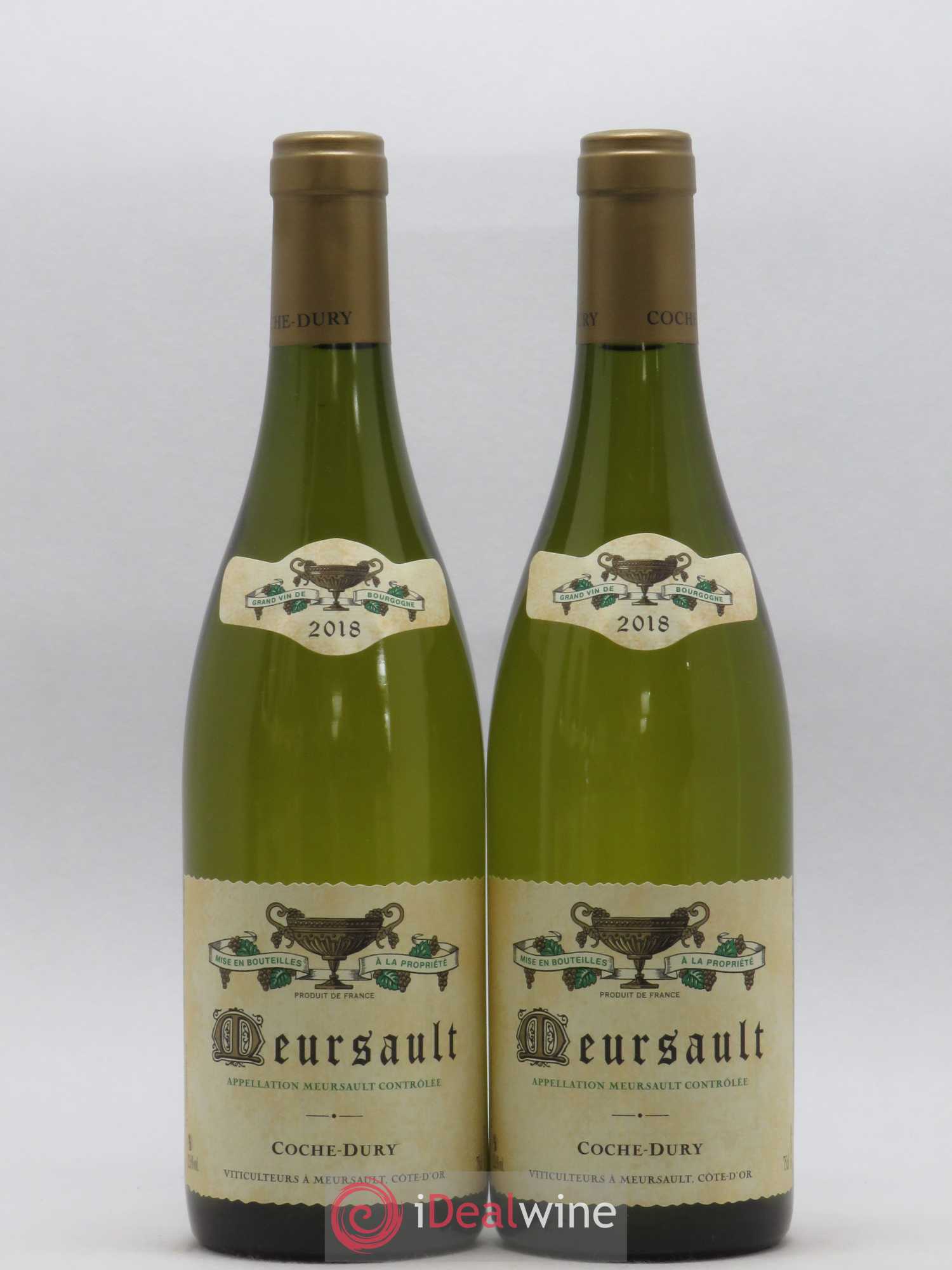 Meursault Coche Dury (Domaine) 2018 - Lot de 2 bouteilles - 0
