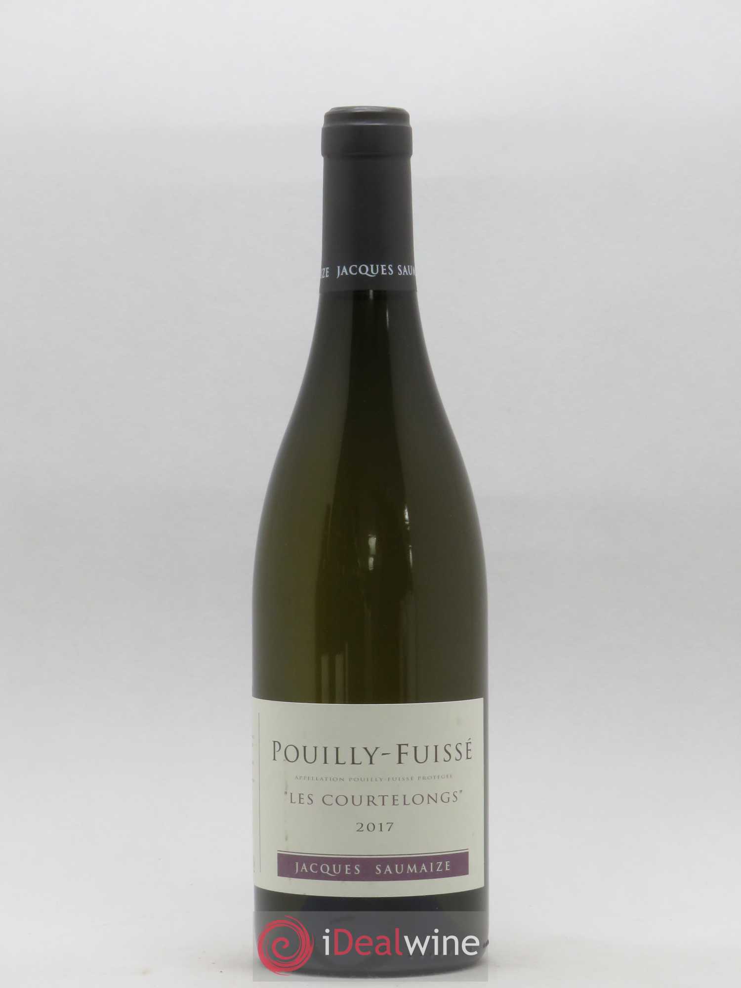 Pouilly-Fuissé Jacques et Nathalie Saumaize Les Courtelongs (sans prix de réserve) 2017 - Posten von 1 Flasche - 0
