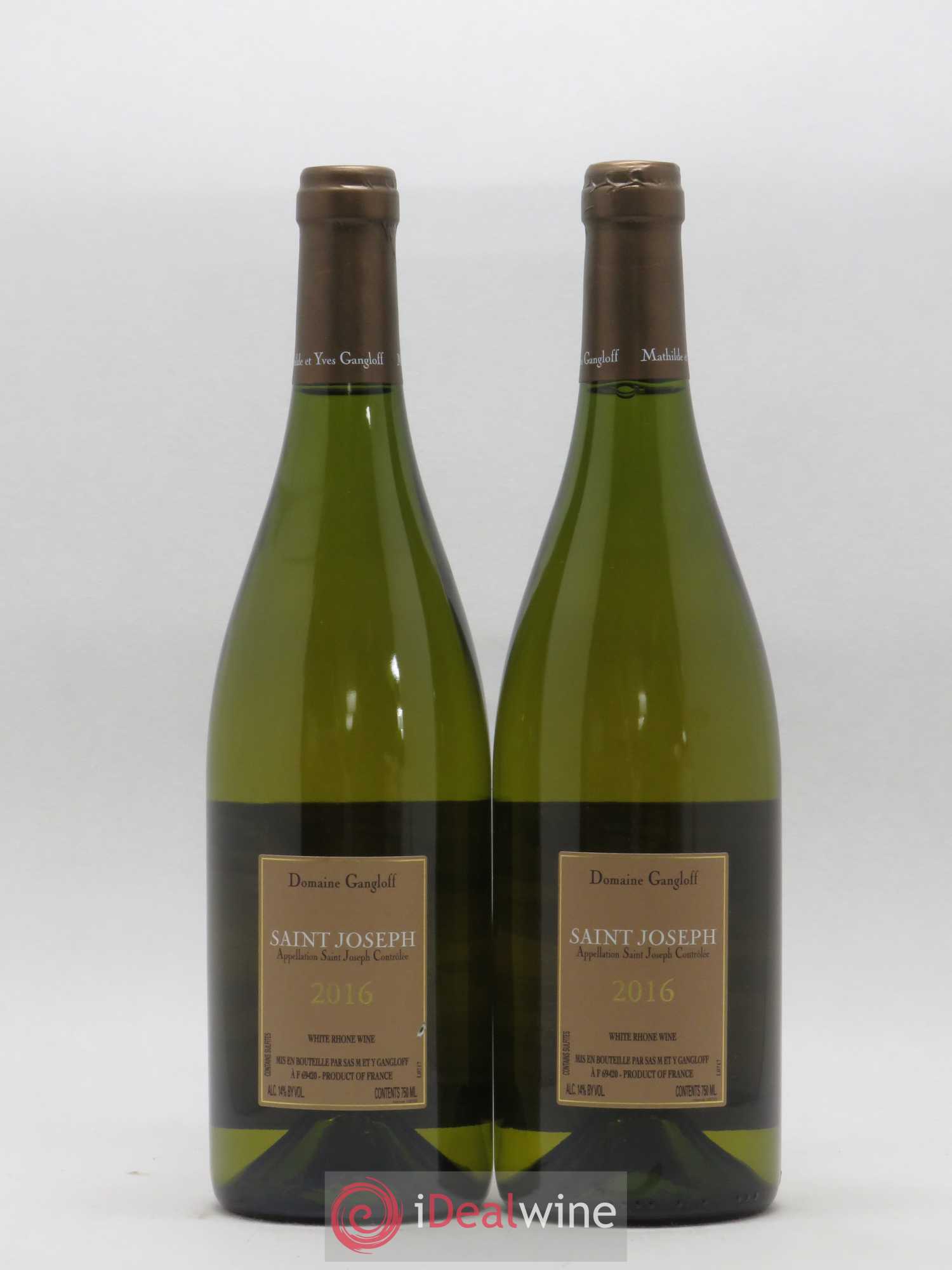 Saint-Joseph Gangloff (Domaine) 2016 - Lot de 2 bouteilles - 1