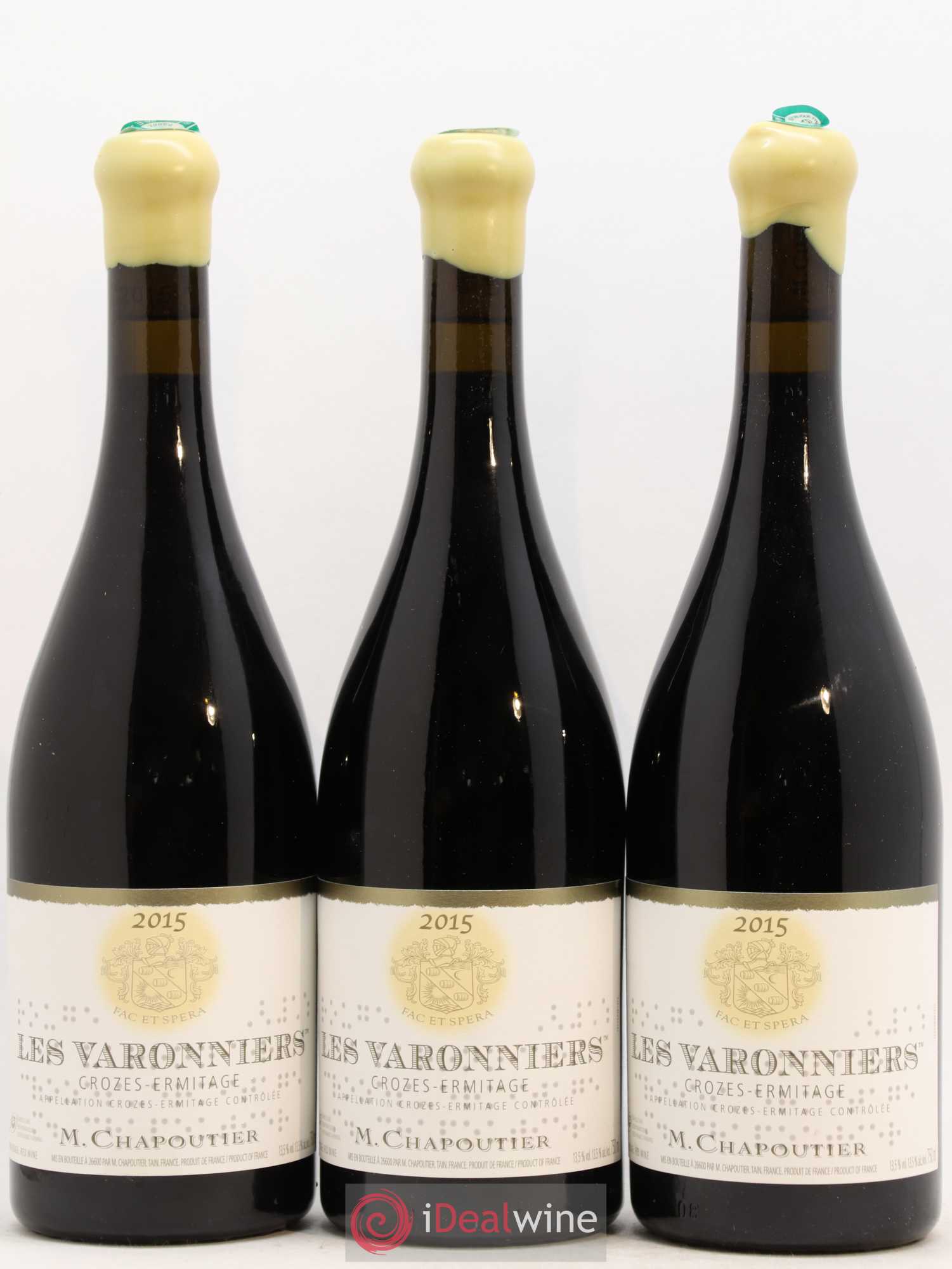 Crozes-Hermitage Les Varonniers Chapoutier 2015 - Lot de 6 bouteilles - 1
