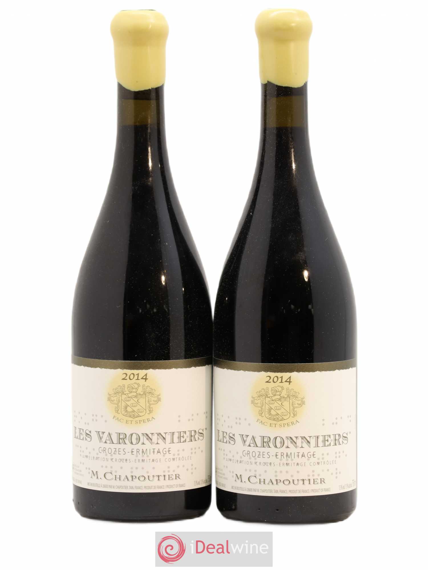 Crozes-Hermitage Les Varonniers Chapoutier 2014 - Lot de 2 bouteilles - 0