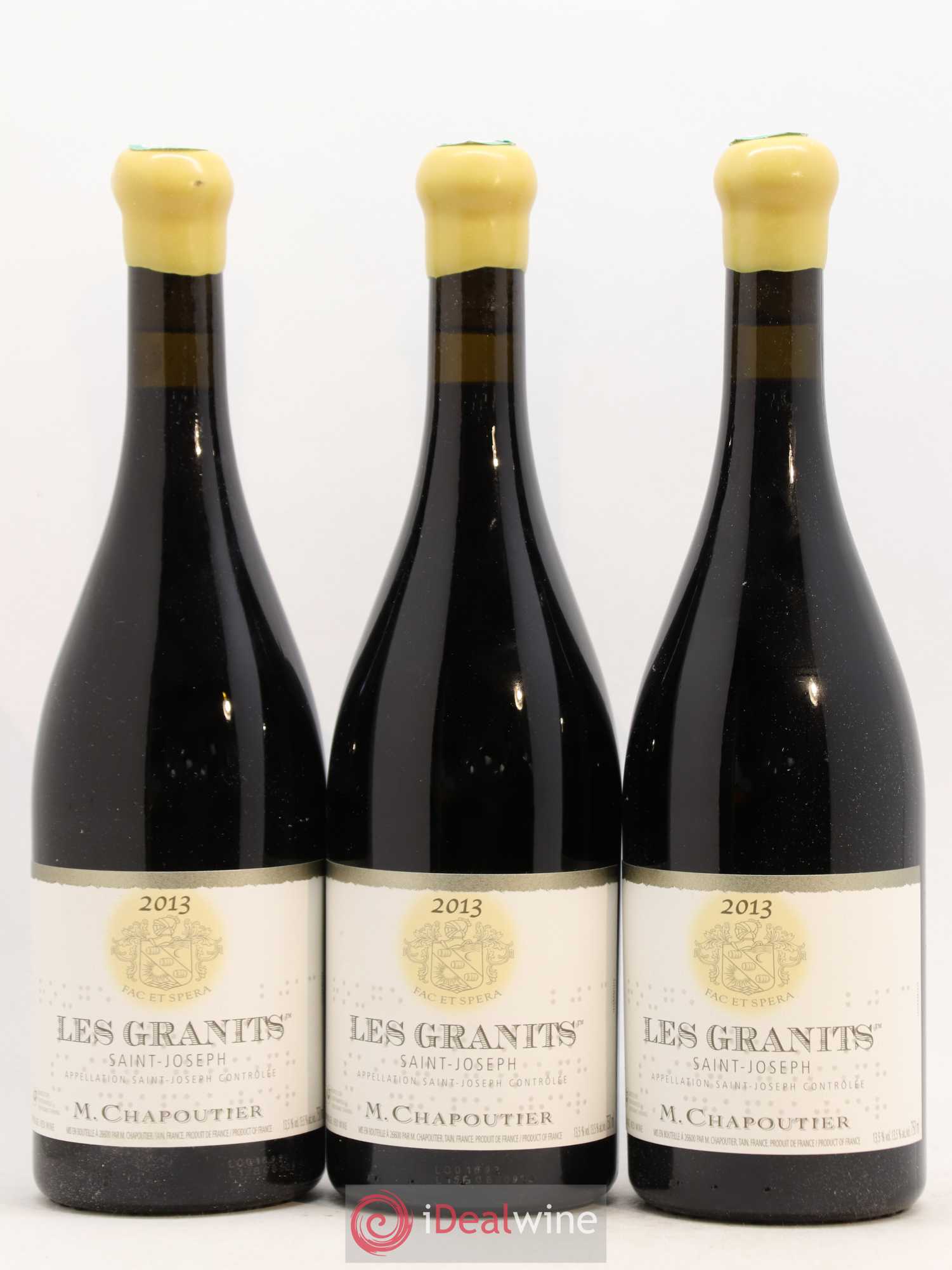 Saint-Joseph Les Granits Chapoutier 2013 - Lot de 6 bouteilles - 1