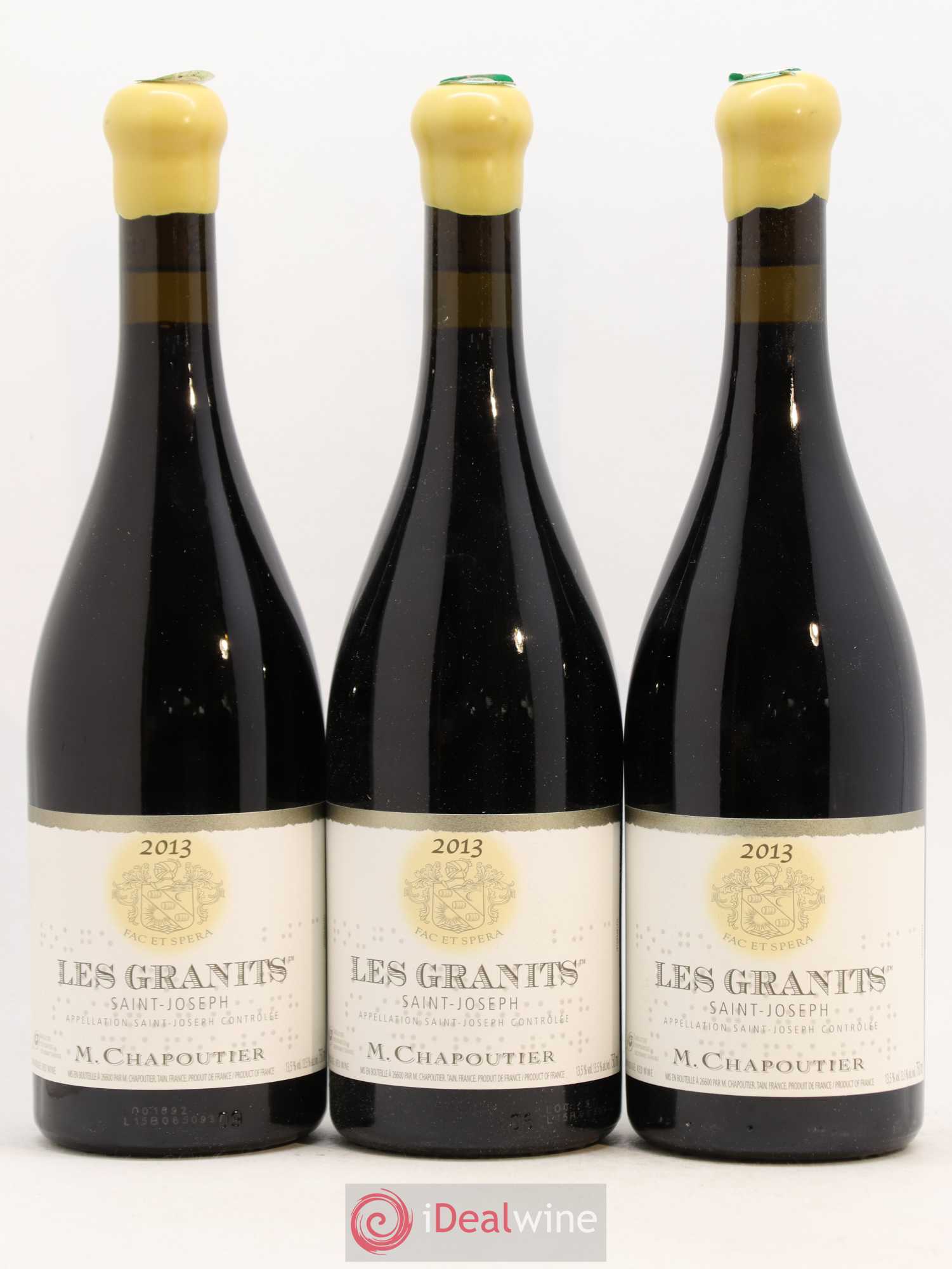 Saint-Joseph Les Granits Chapoutier 2013 - Lot de 6 bouteilles - 2