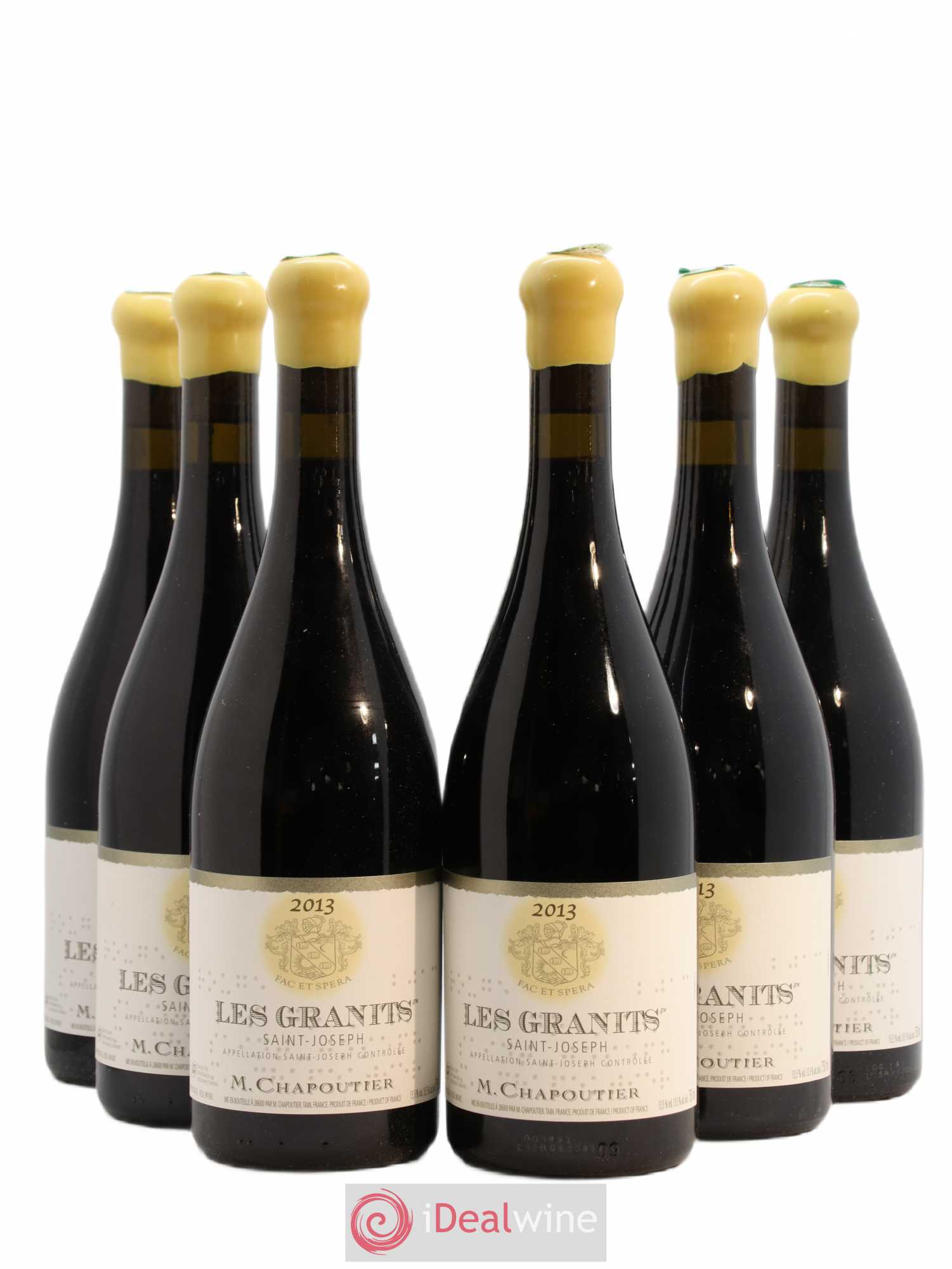 Saint-Joseph Les Granits Chapoutier 2013 - Lot de 6 bouteilles - 0
