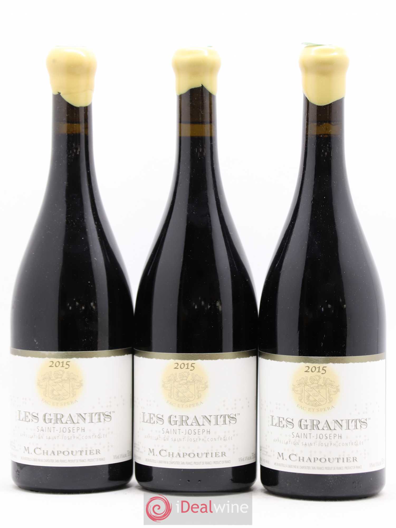 Saint-Joseph Les Granits Chapoutier 2015 - Lot de 6 bouteilles - 1