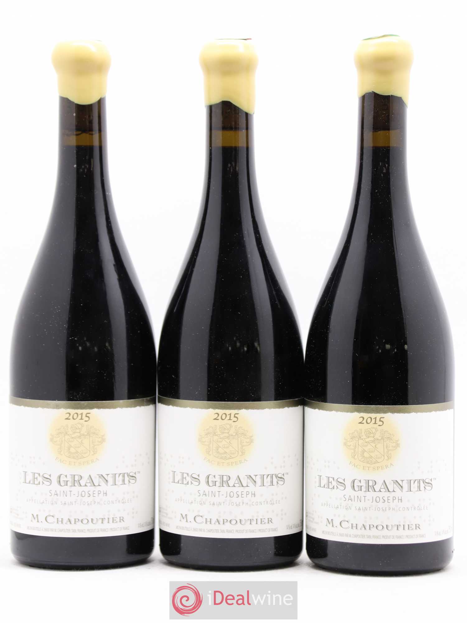 Saint-Joseph Les Granits Chapoutier 2015 - Lot de 6 bouteilles - 2