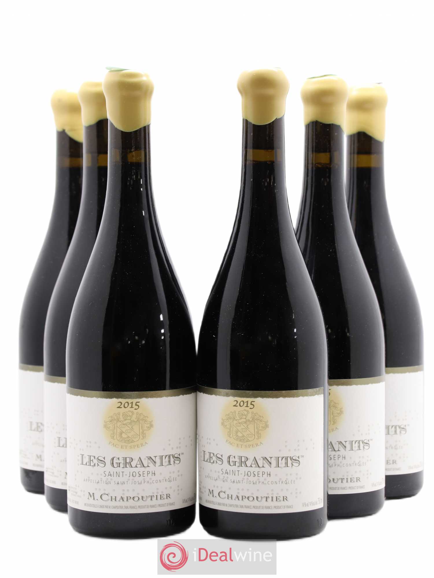 Saint-Joseph Les Granits Chapoutier 2015 - Lot de 6 bouteilles - 0