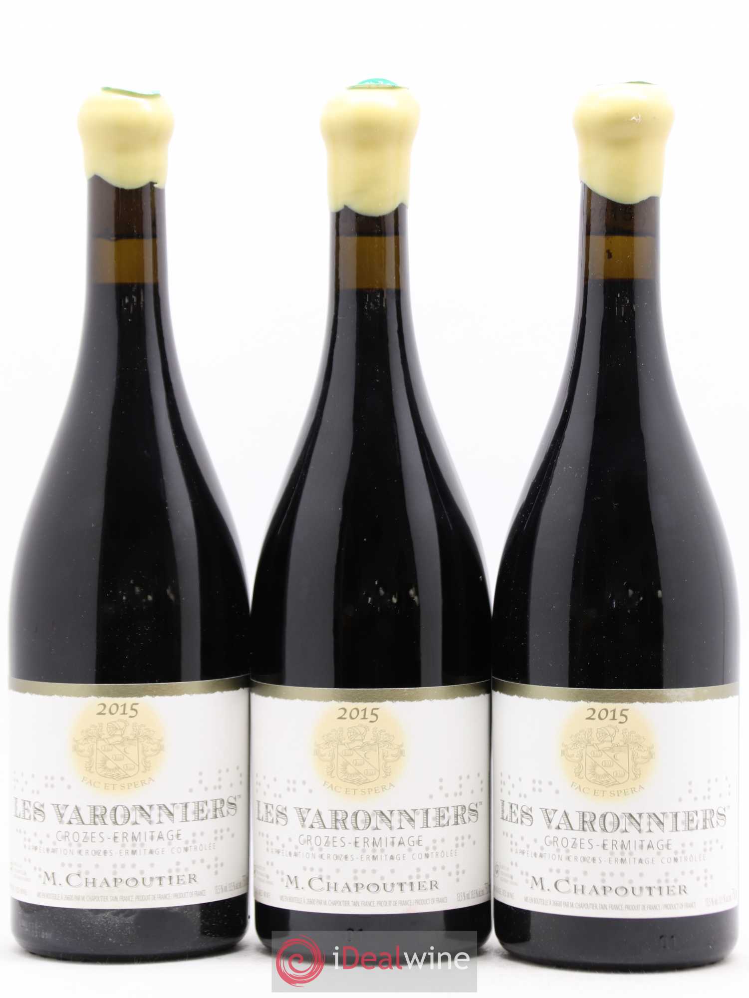 Crozes-Hermitage Les Varonniers Chapoutier 2015 - Lotto di 6 bottiglie - 2