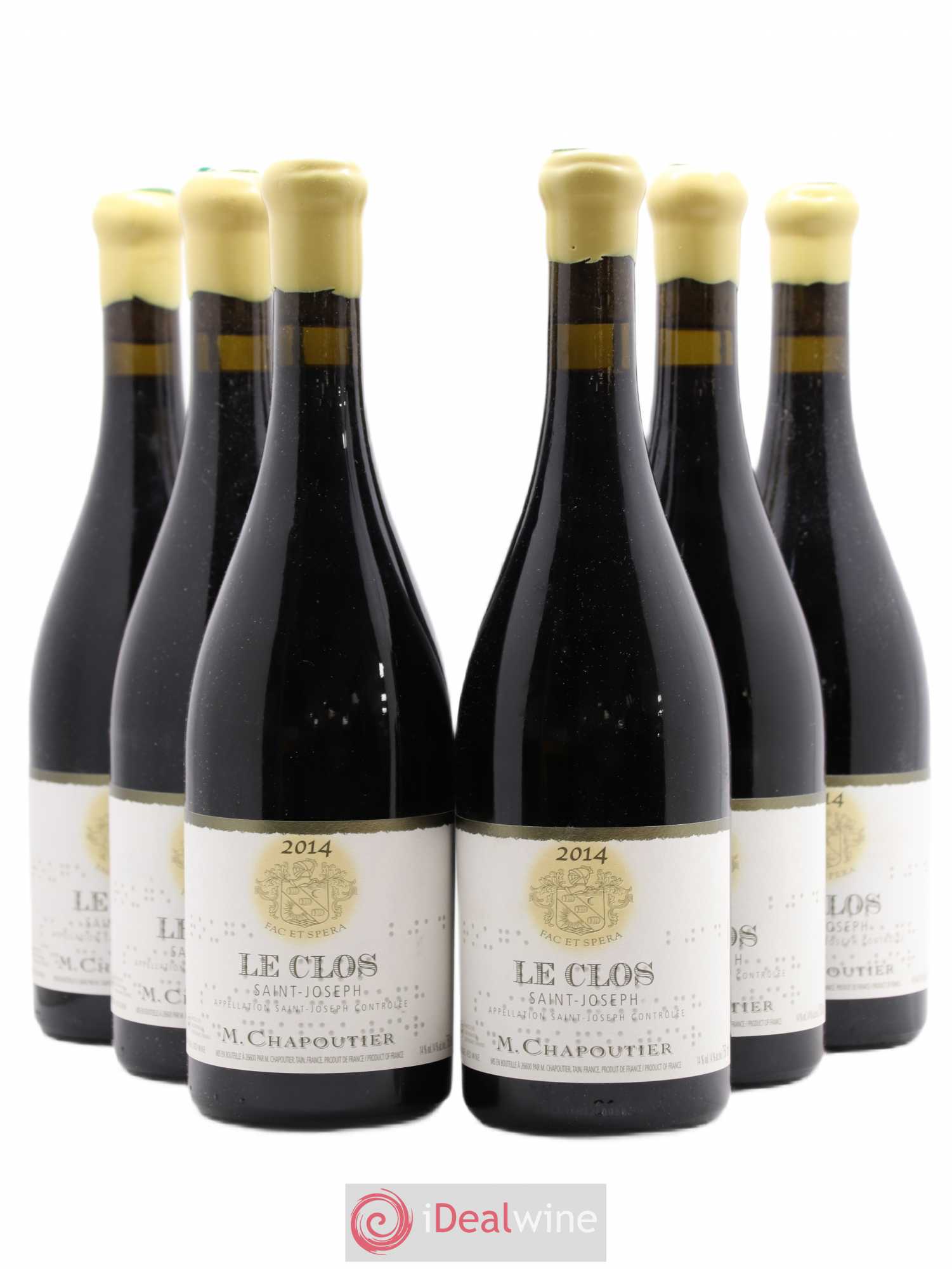 Saint-Joseph Le Clos Chapoutier 2014 - Lot de 6 bouteilles - 0