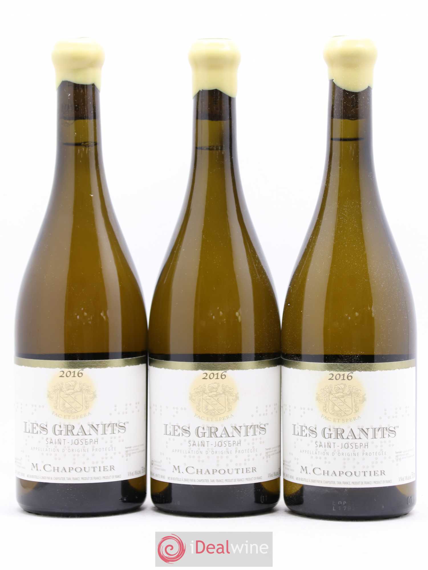 Saint-Joseph Les Granits Chapoutier 2016 - Lot de 6 bouteilles - 2