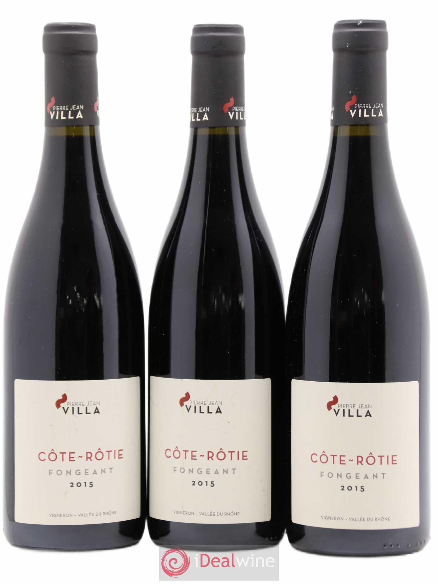 Côte-Rôtie Fongeant Pierre-Jean Villa 2015 - Posten von 3 Flaschen - 0