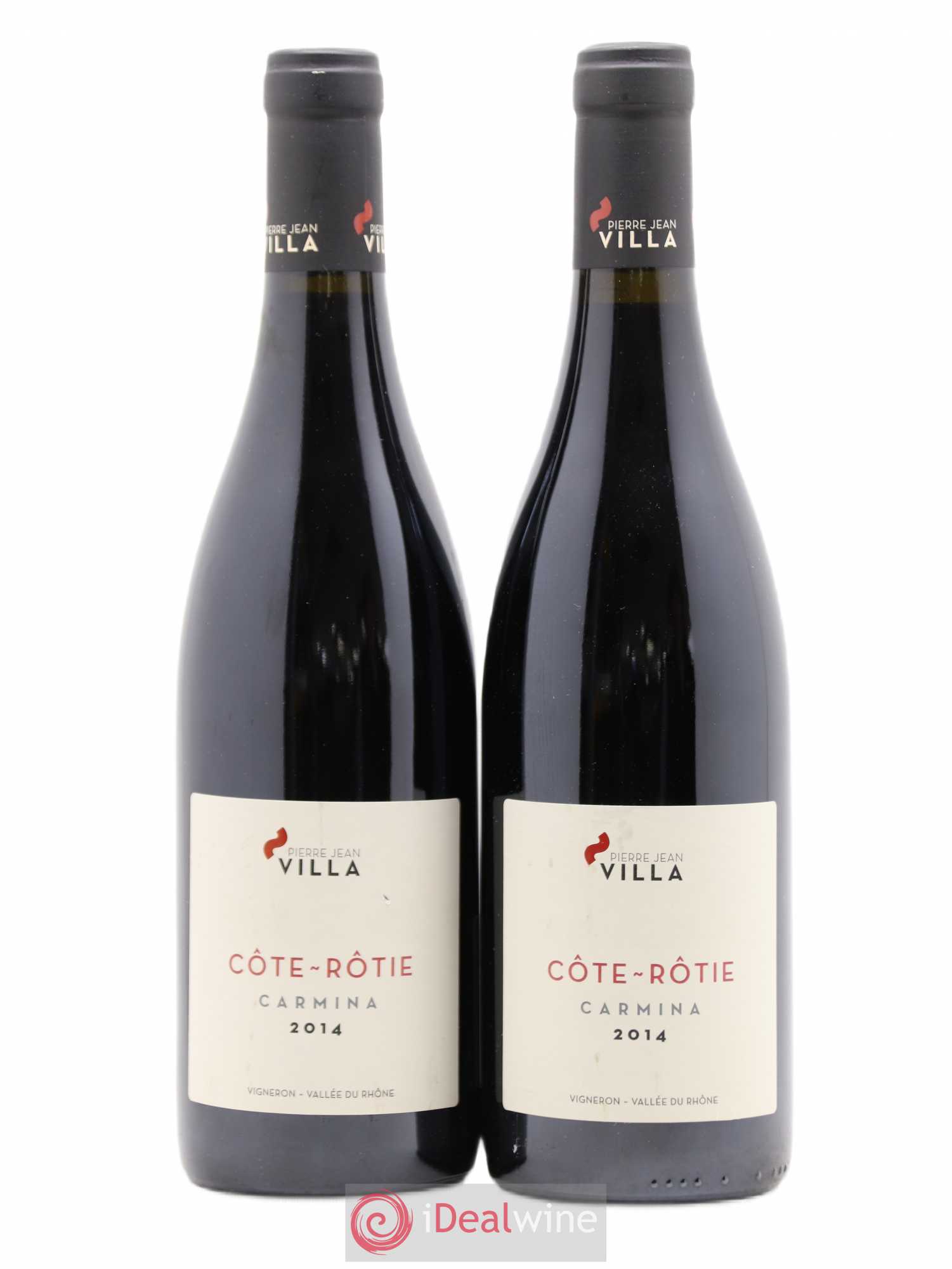 Côte-Rôtie Carmina Pierre-Jean Villa (sans prix de réserve) 2014 - Lot de 2 bouteilles - 0