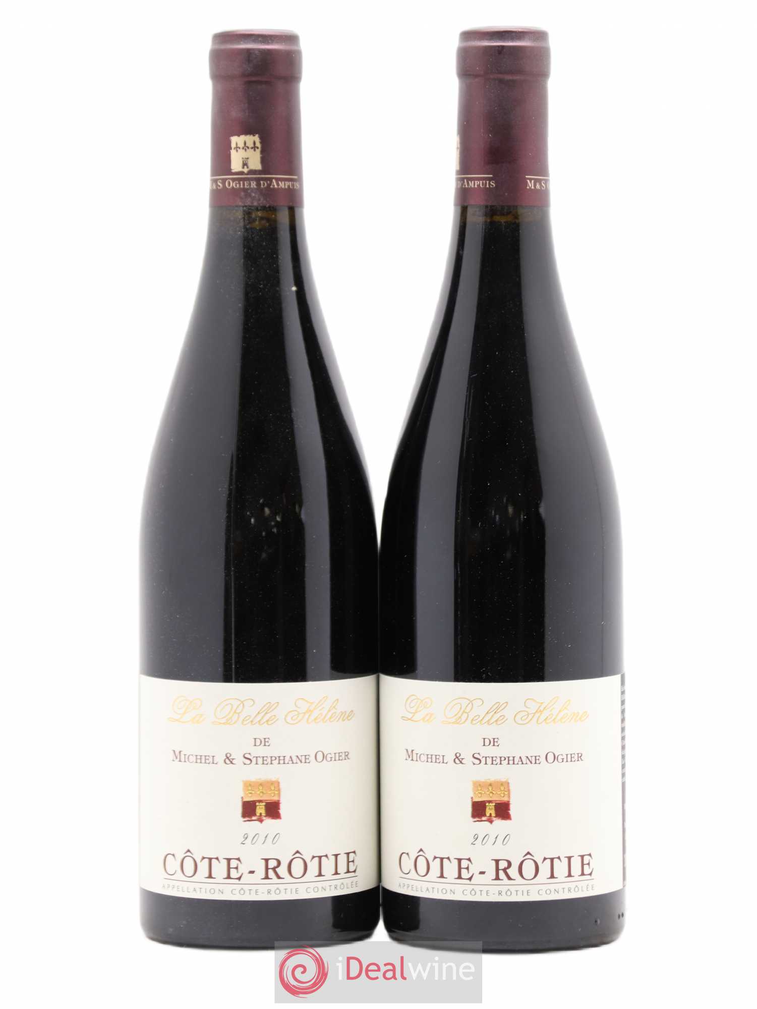 Côte-Rôtie La Belle Hélène Stéphane Ogier 2010 - Lot de 2 bouteilles - 0