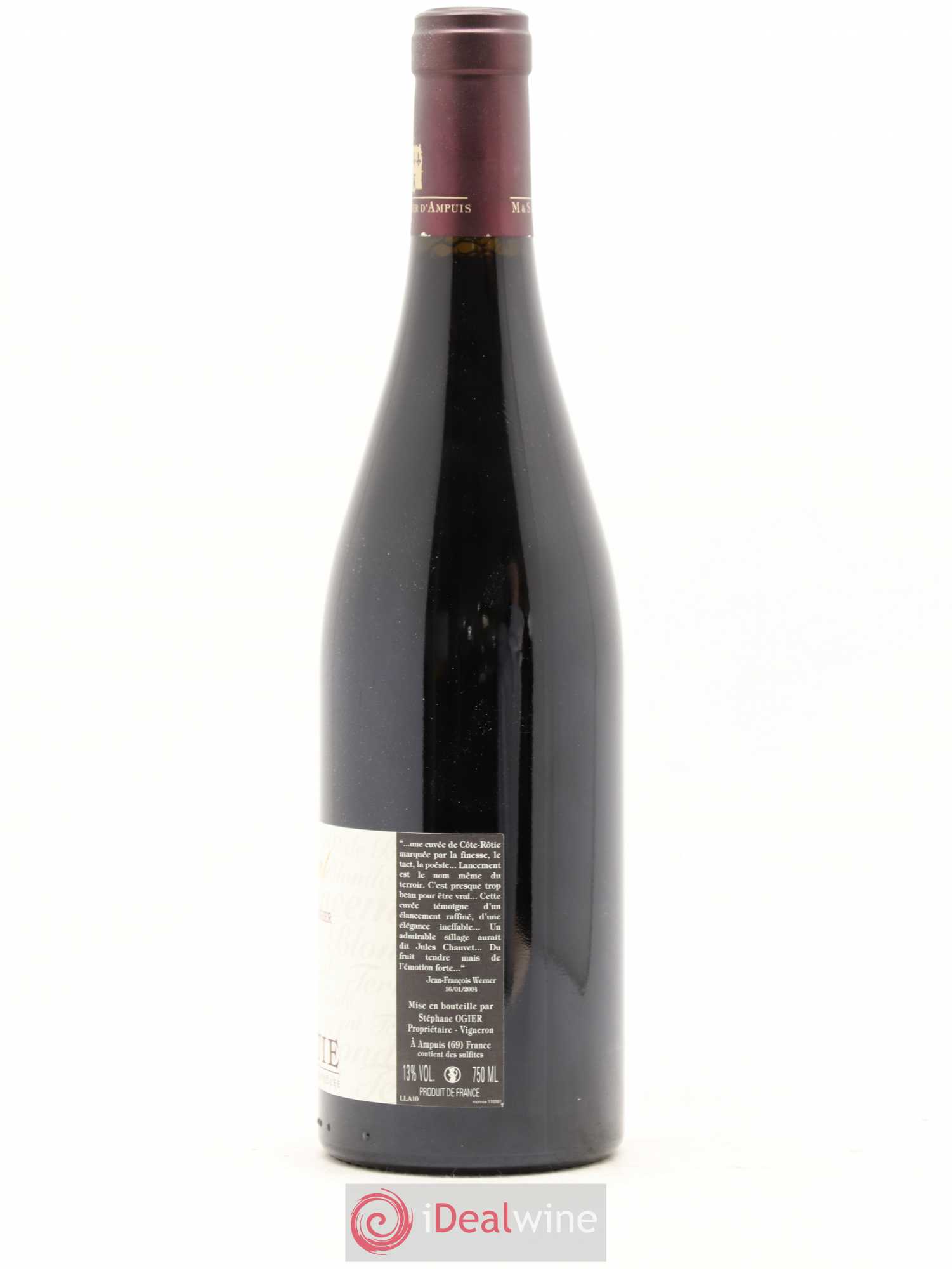 Côte-Rôtie Lancement Stéphane Ogier 2010 - Lot de 1 bouteille - 1