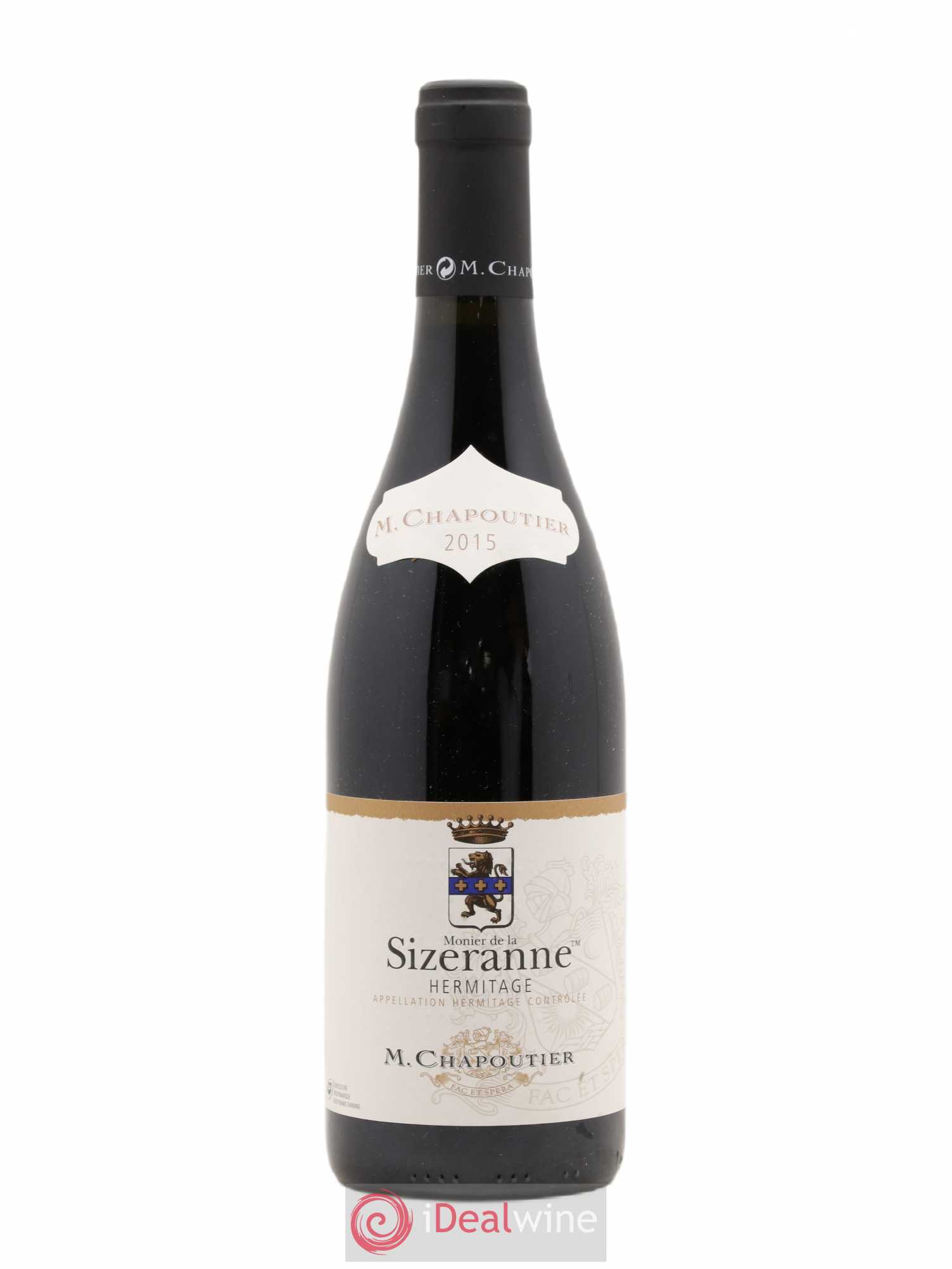 Hermitage Monier de La Sizeranne Chapoutier 2015 - Lot de 1 bouteille - 0