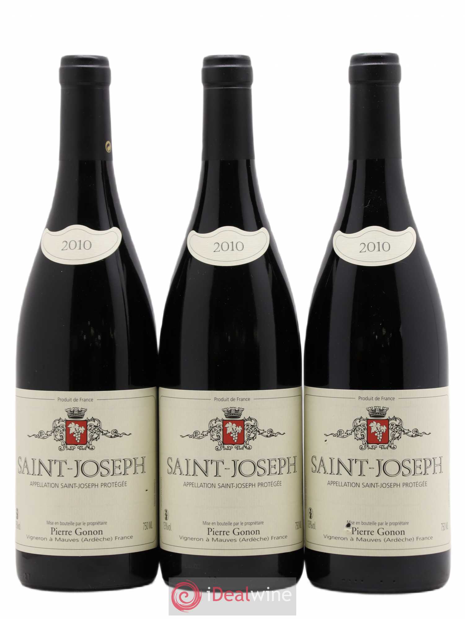 Saint-Joseph Gonon (Domaine) 2010 - Lot de 3 bouteilles - 0