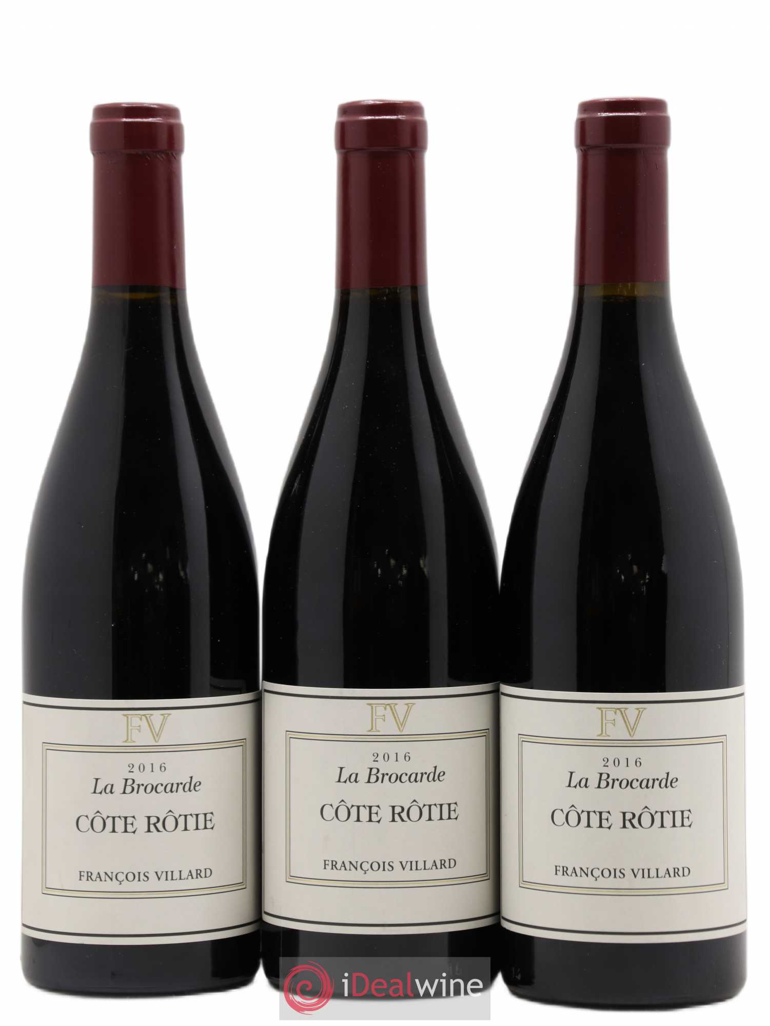 Côte-Rôtie La Brocarde François Villard 2016 - Lot de 3 bouteilles - 0