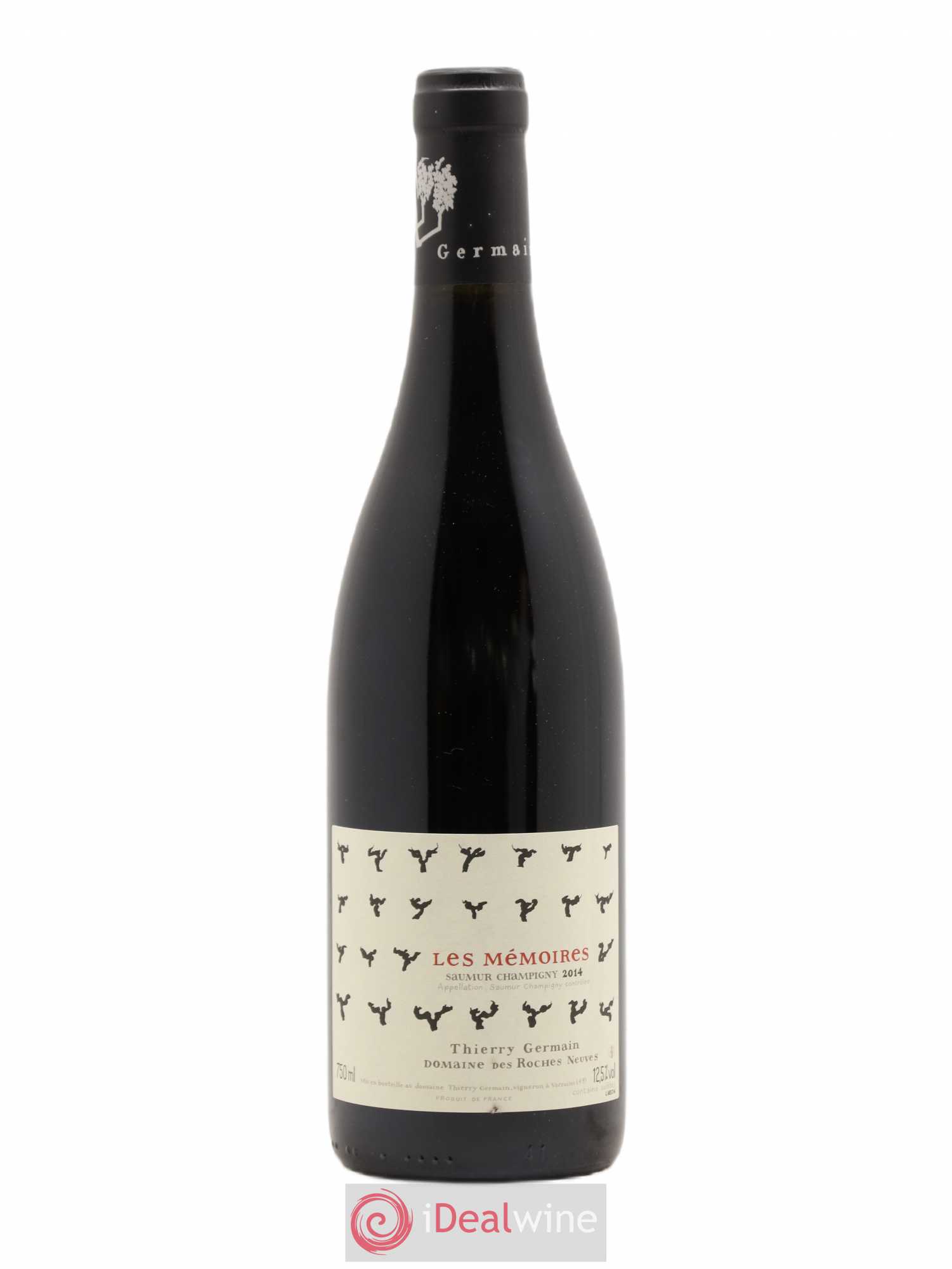 Saumur-Champigny Les Mémoires Domaine des Roches Neuves - Thierry Germain 2014 - Lot de 1 bouteille - 0