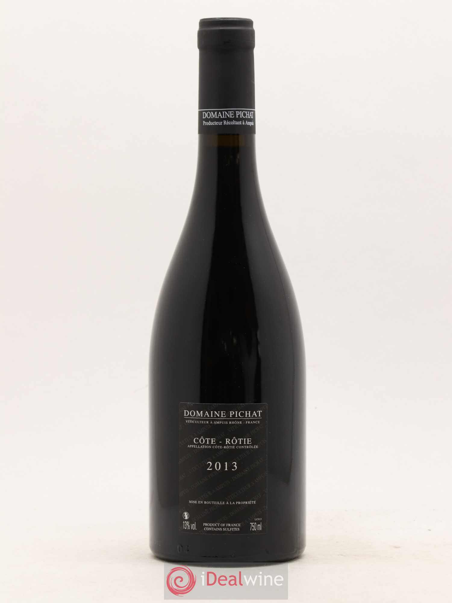 Côte-Rôtie Les Grandes Places Pichat (Domaine) 2013 - Lot de 1 bouteille - 1