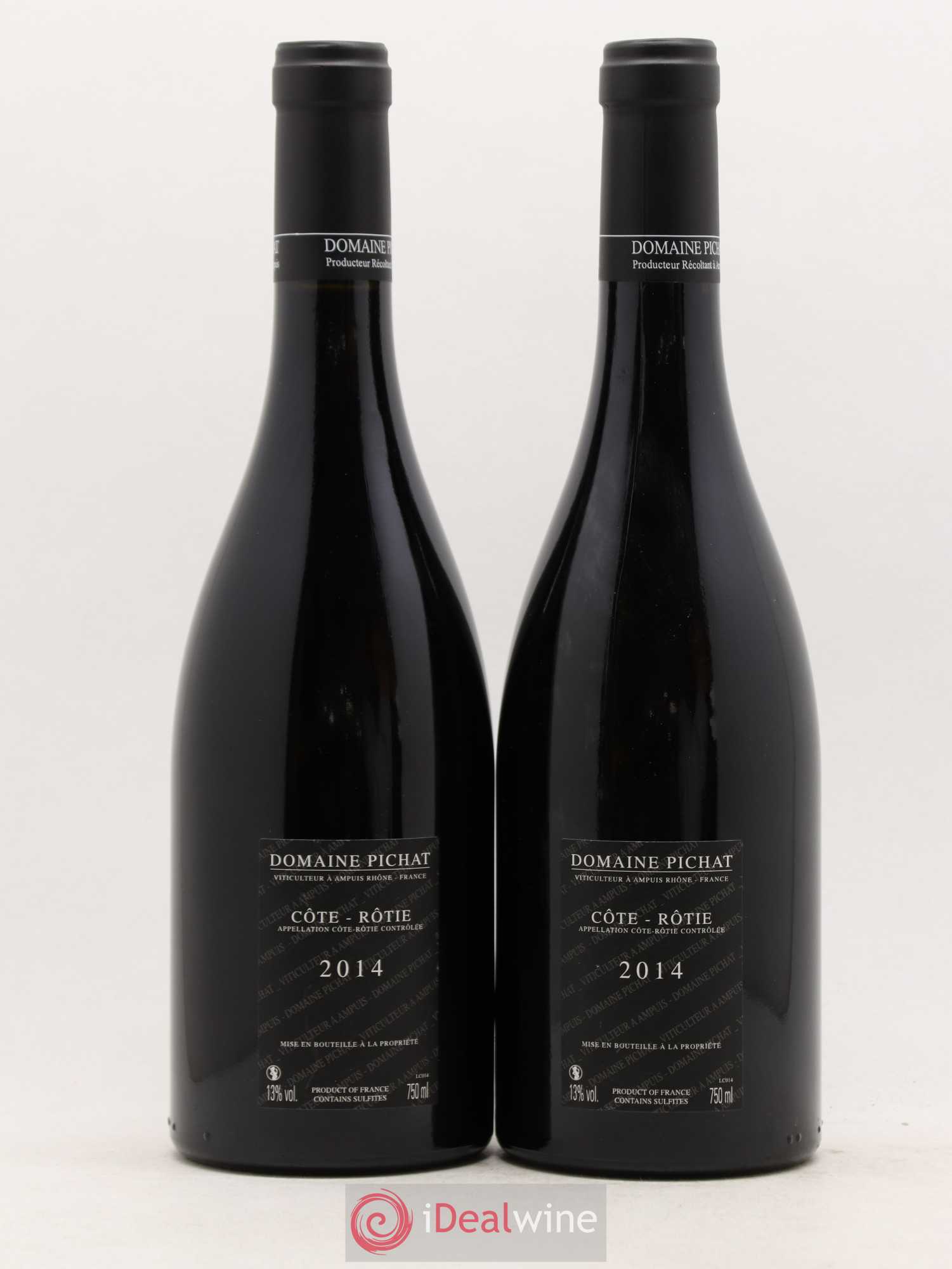Côte-Rôtie Les Grandes Places Pichat (Domaine) 2014 - Lot de 2 bouteilles - 1