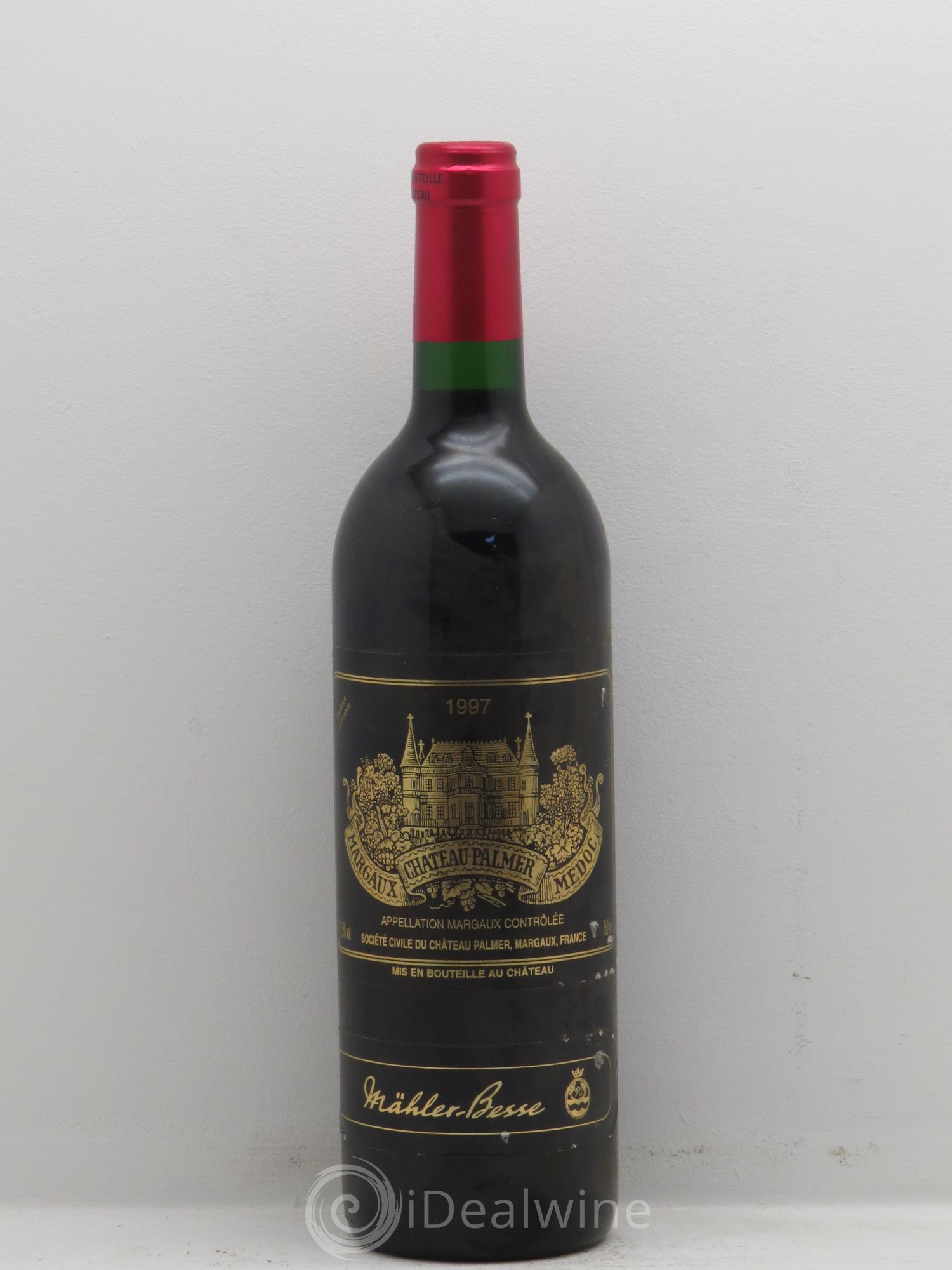 Château Palmer 3ème Grand Cru Classé Mähler-Besse 1997 - Lot de 1 bouteille - 0