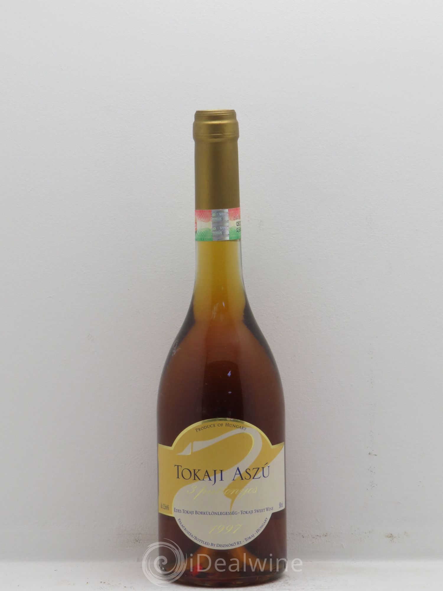 Tokaji Aszu 3 Puttonyos (50cl) (sans prix de réserve) 1997 - Posten von 1 Flasche - 0