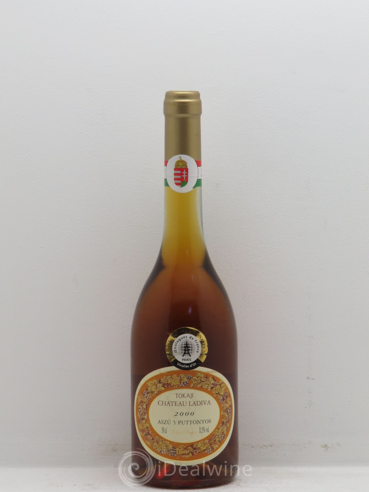 Tokaji Aszu 5 Puttonyos Château Ladiva (50cl) 2000 - Posten von 1 Flasche - 0