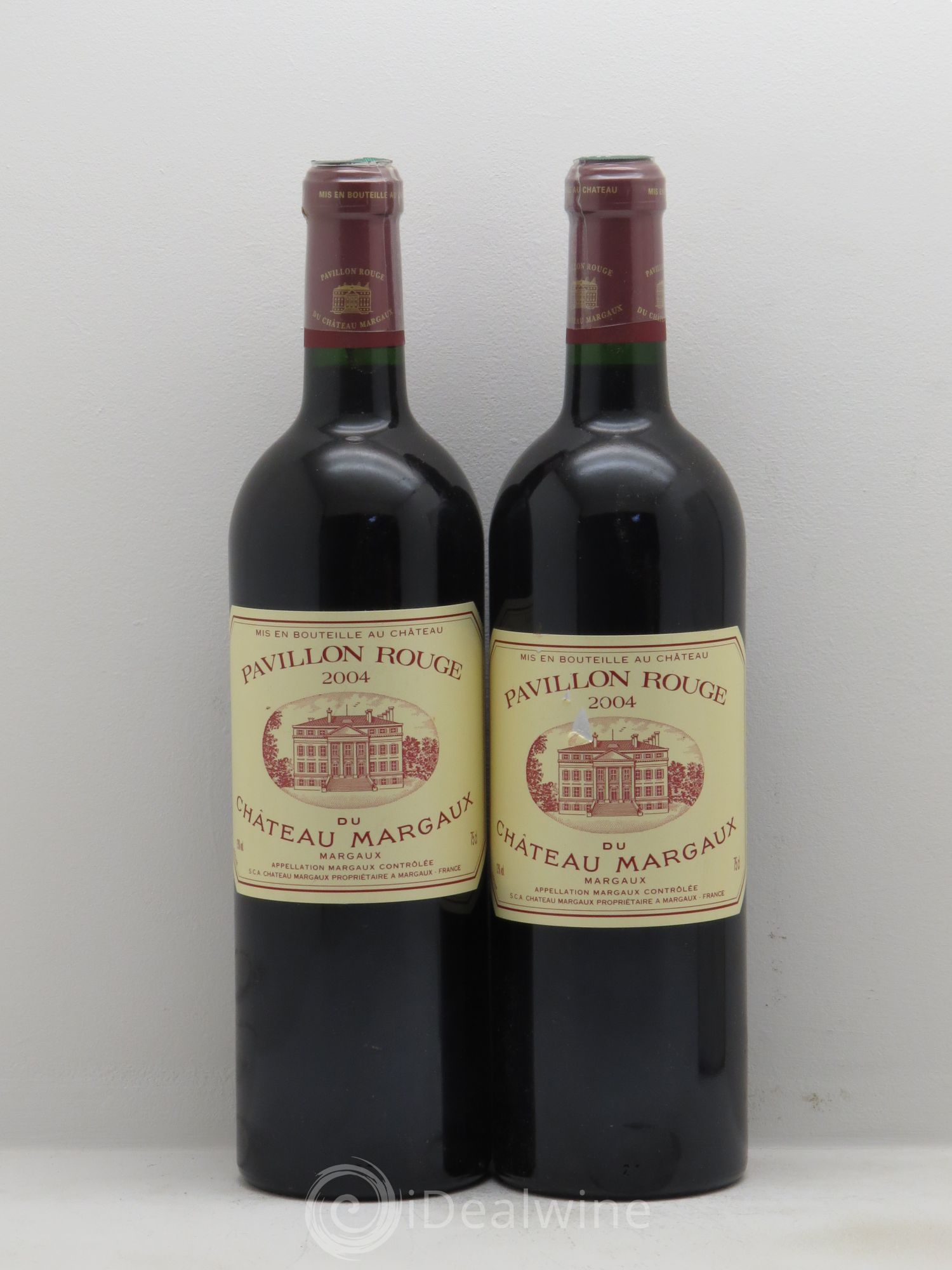 Pavillon Rouge du Château Margaux Second Vin 2004 - Lot de 2 bouteilles - 0