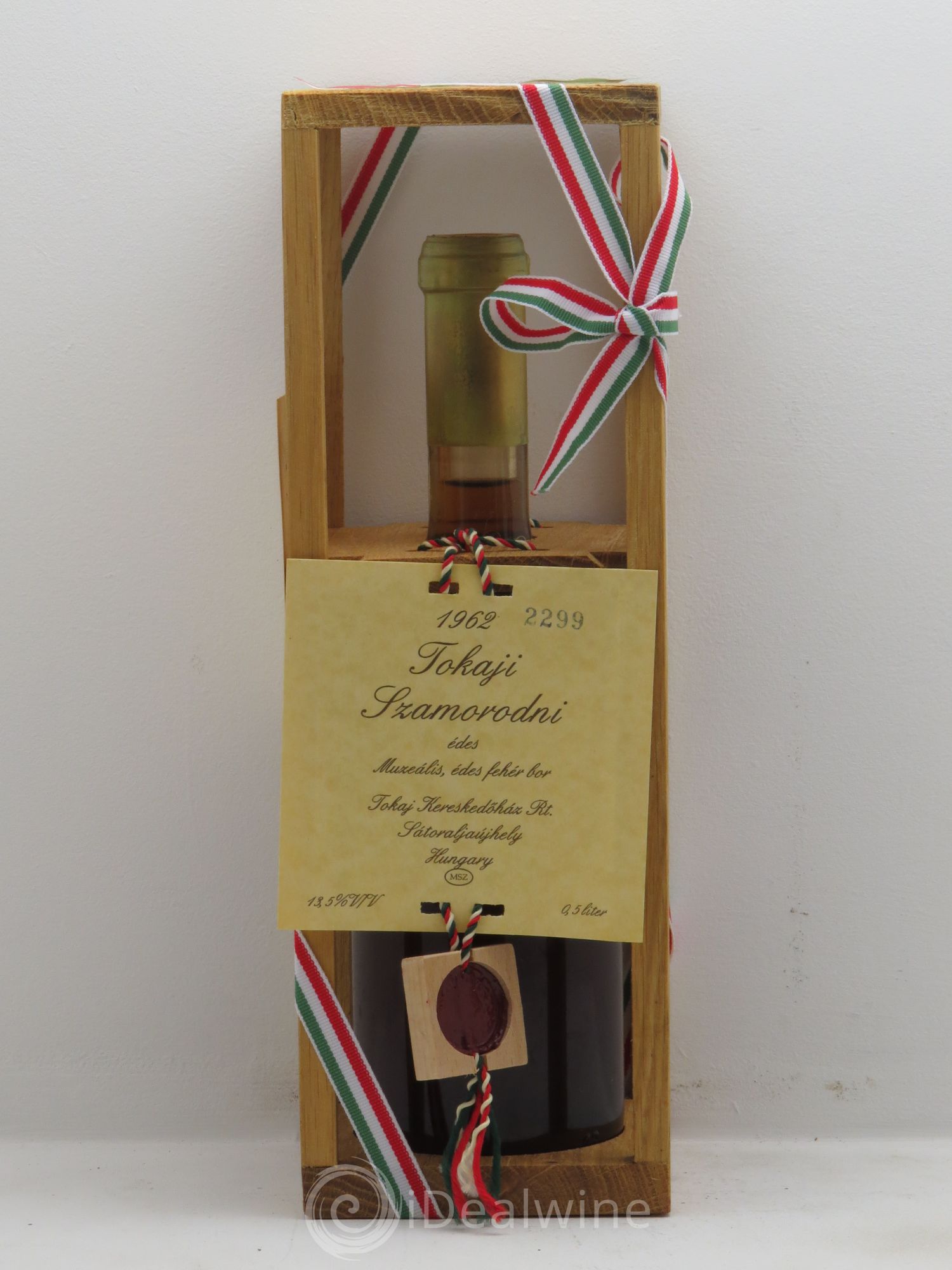Tokaji Szamorodni Kereskedohaz Edes (50cl) 1962 - Posten von 1 Flasche - 0