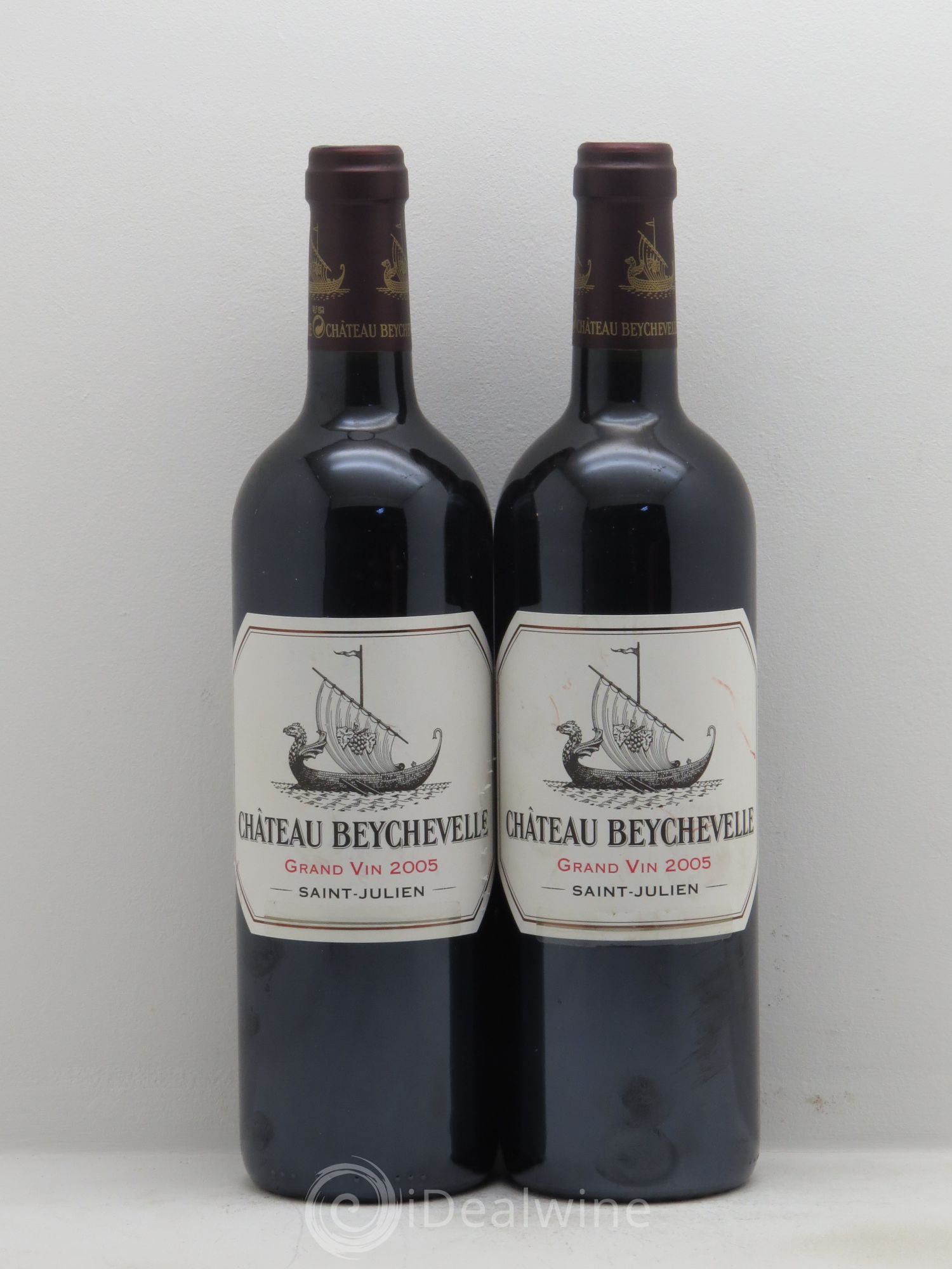 Château Beychevelle 4ème Grand Cru Classé 2005 - Lot de 2 bouteilles - 0
