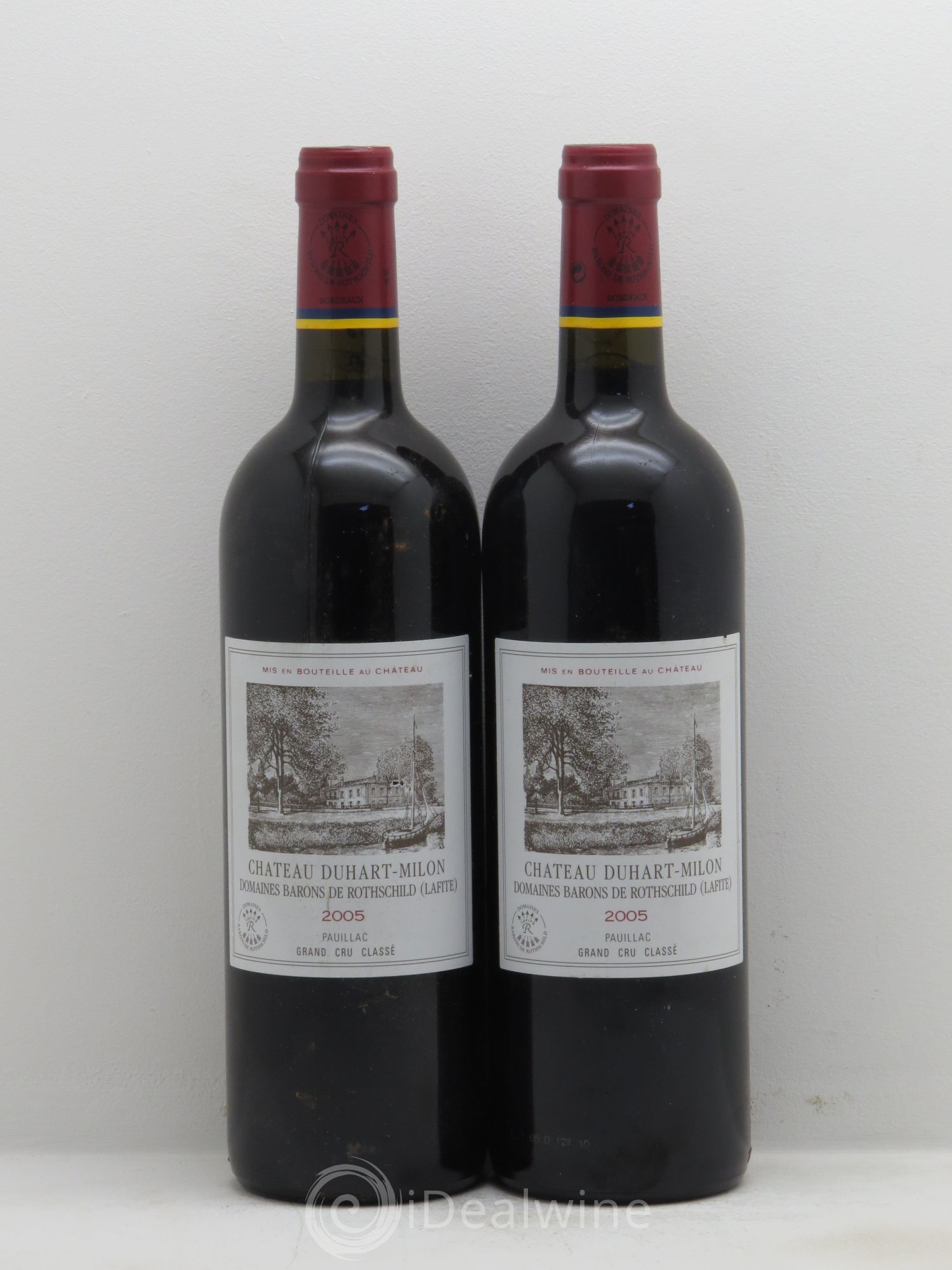Château Duhart-Milon 4ème Grand Cru Classé 2005 - Lot de 2 bouteilles - 0