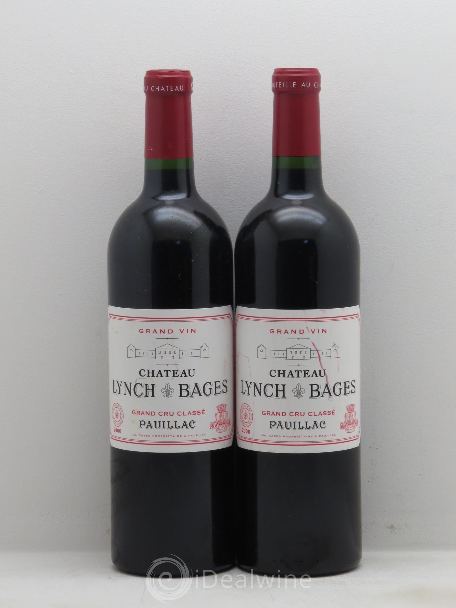 Château Lynch Bages 5ème Grand Cru Classé 2006 - Lot de 2 bouteilles - 0