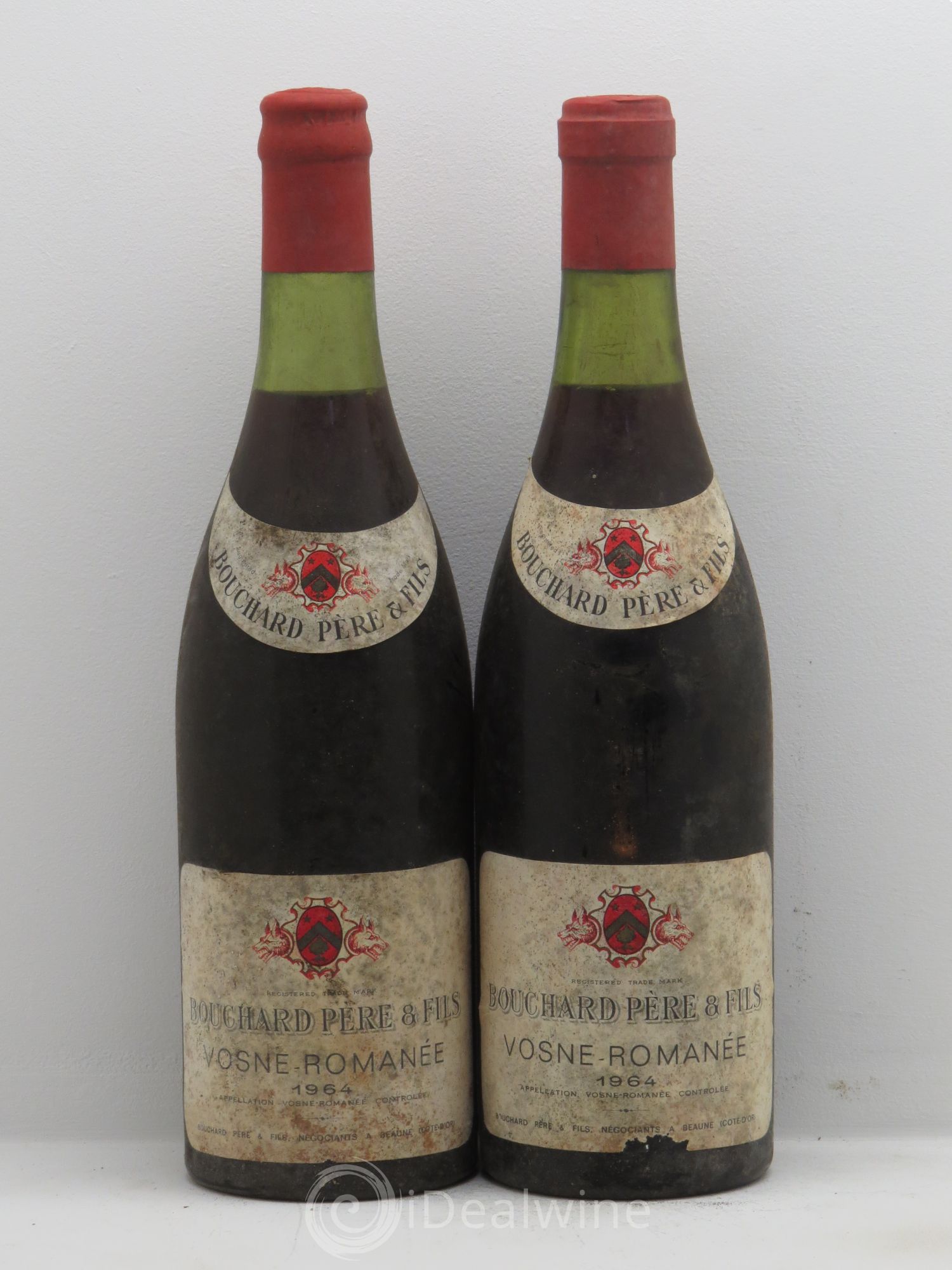 Vosne-Romanée Bouchard 1964 - Lot de 2 bouteilles - 0