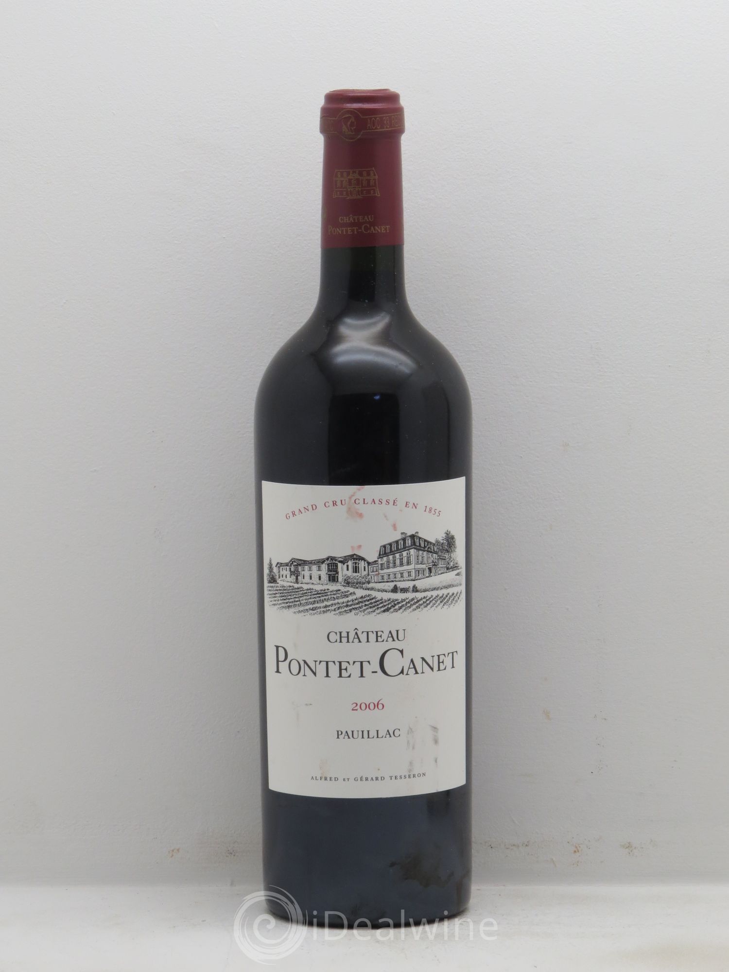 Château Pontet Canet 5ème Grand Cru Classé 2006 - Lot de 1 bouteille - 0