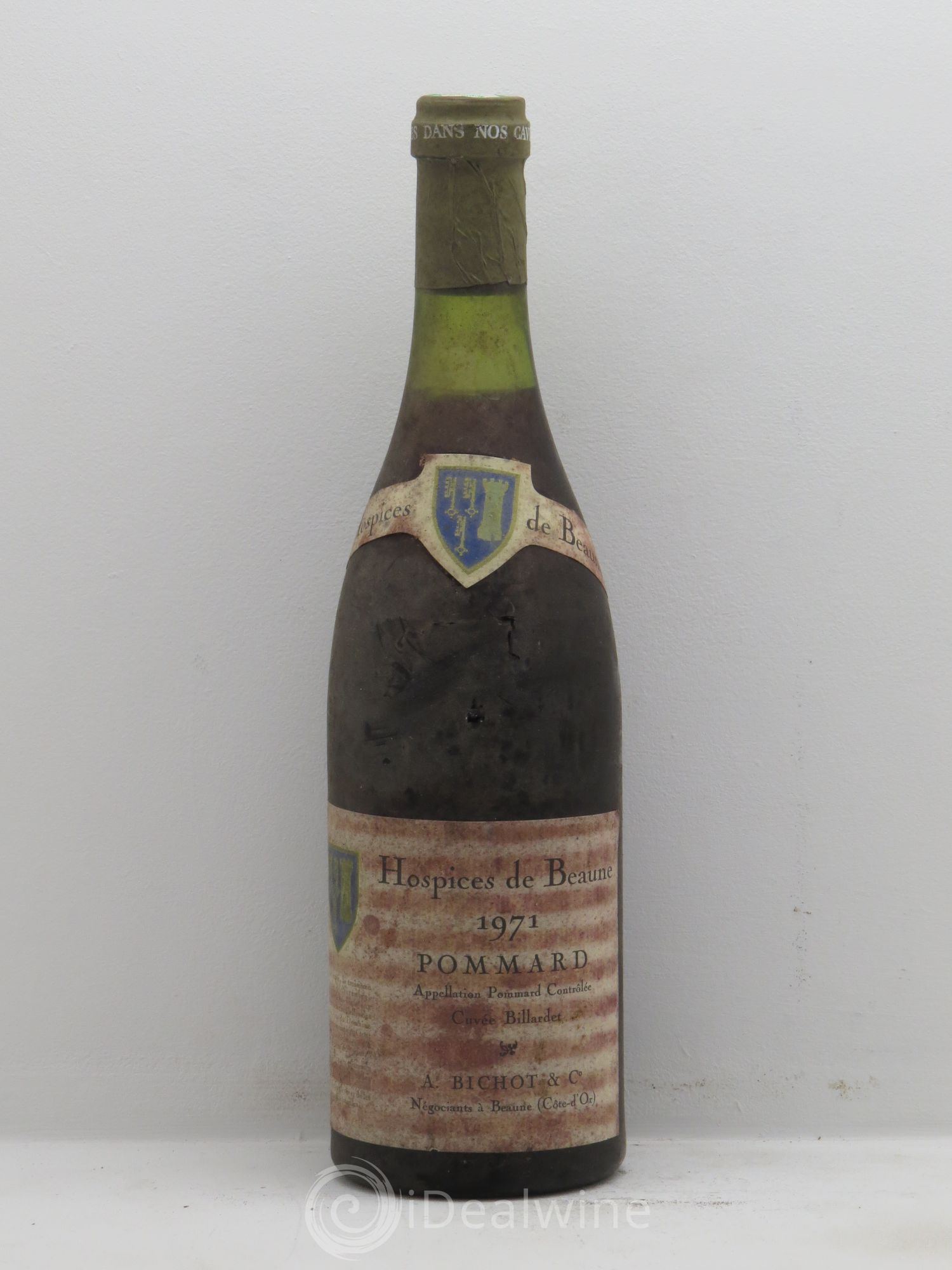 Pommard Bichot Cuvée Billardet 1971 - Posten von 1 Flasche - 0