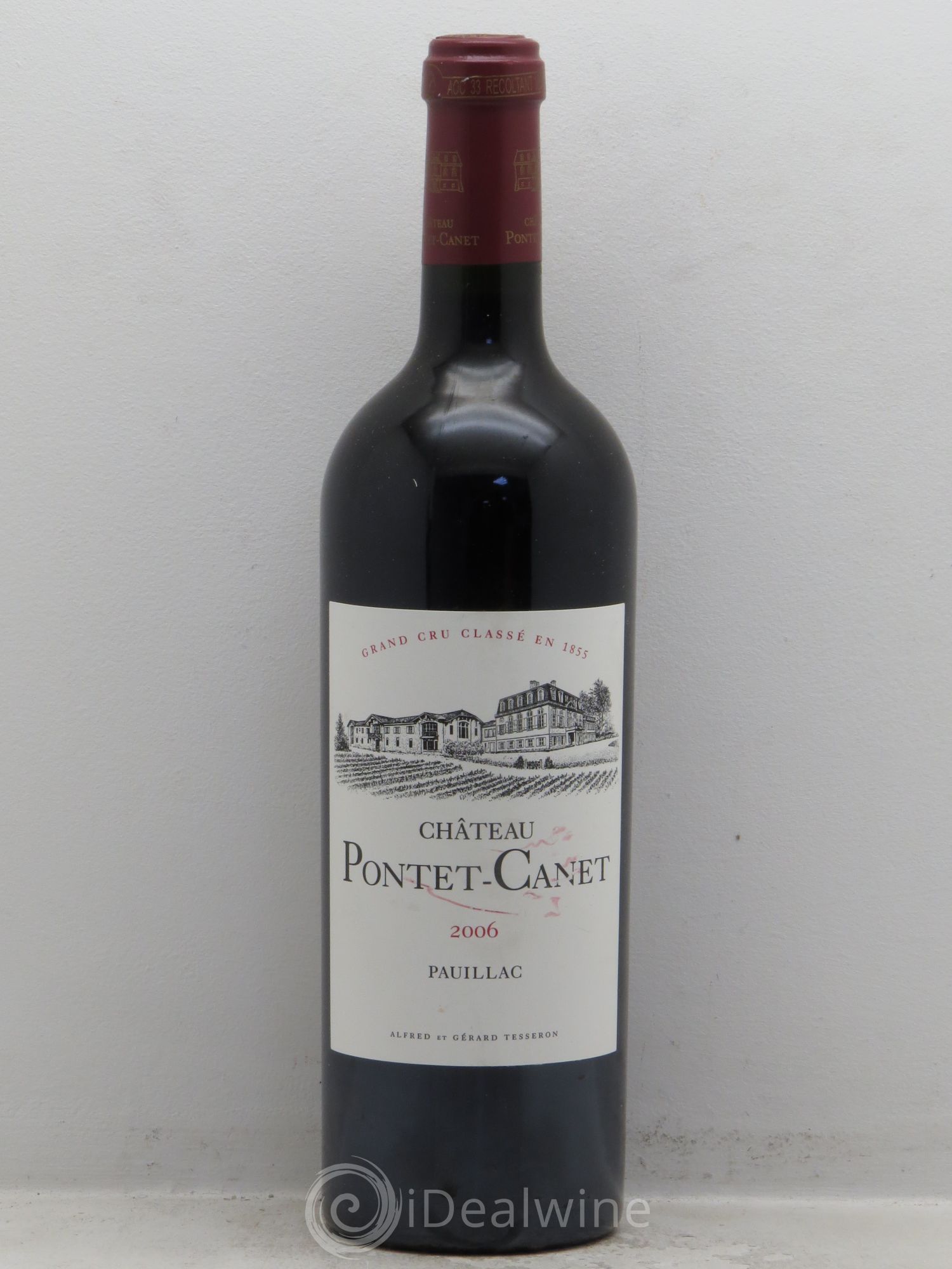 Château Pontet Canet 5ème Grand Cru Classé 2006 - Lot de 6 bouteilles - 0