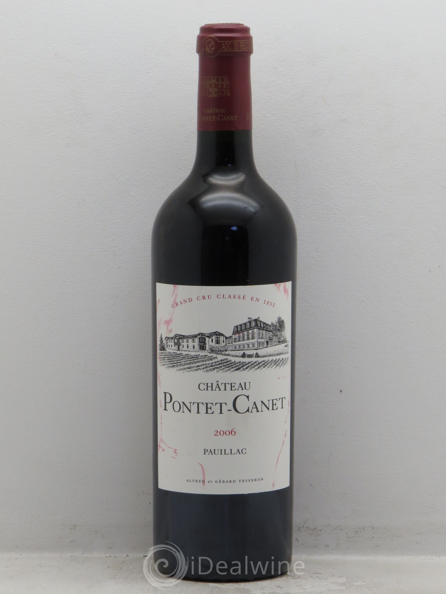 Château Pontet Canet 5ème Grand Cru Classé 2006 - Lot de 6 bouteilles - 0