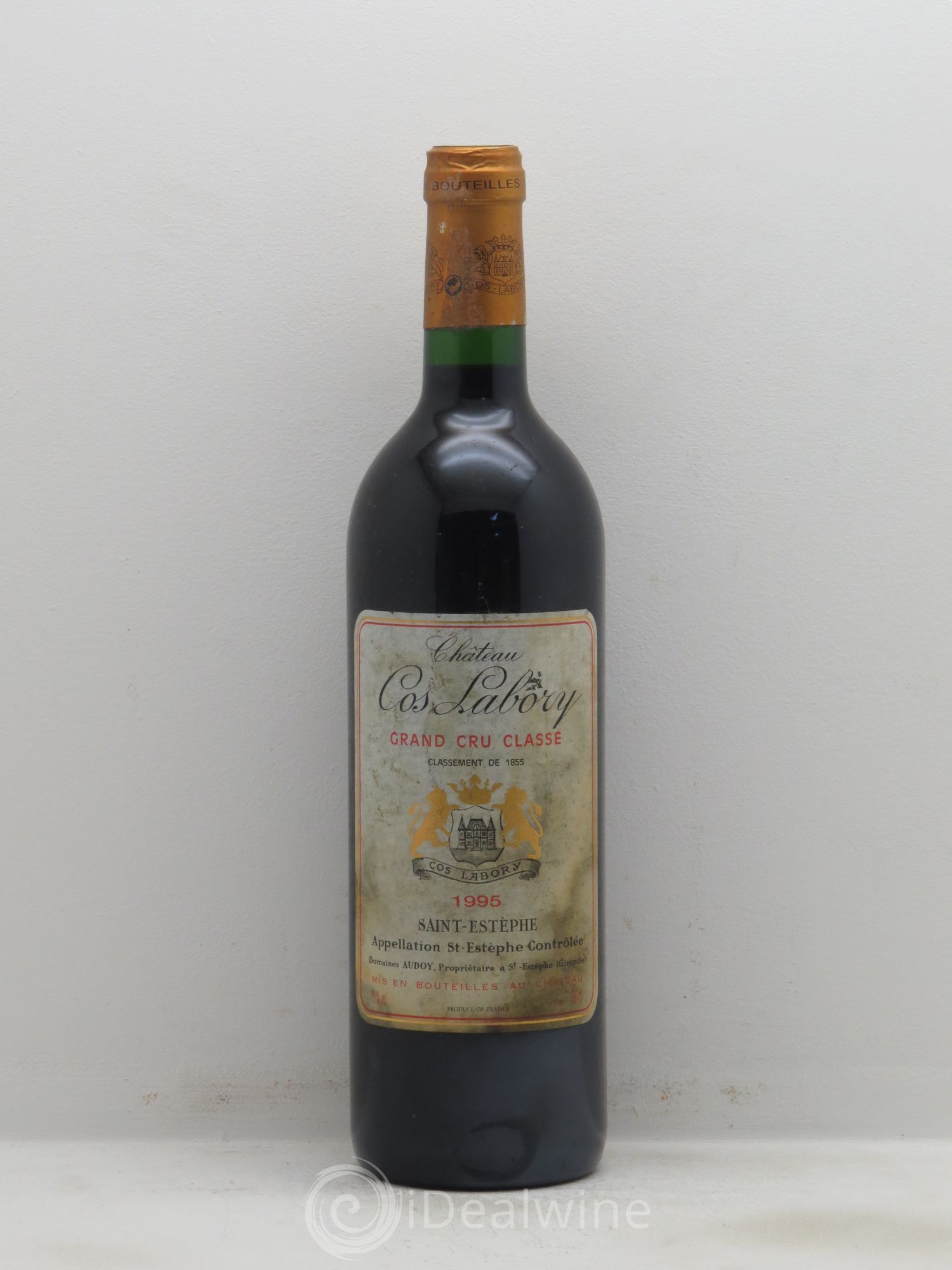 Château Cos Labory 5ème Grand Cru Classé 1995 - Lot de 1 bouteille - 0
