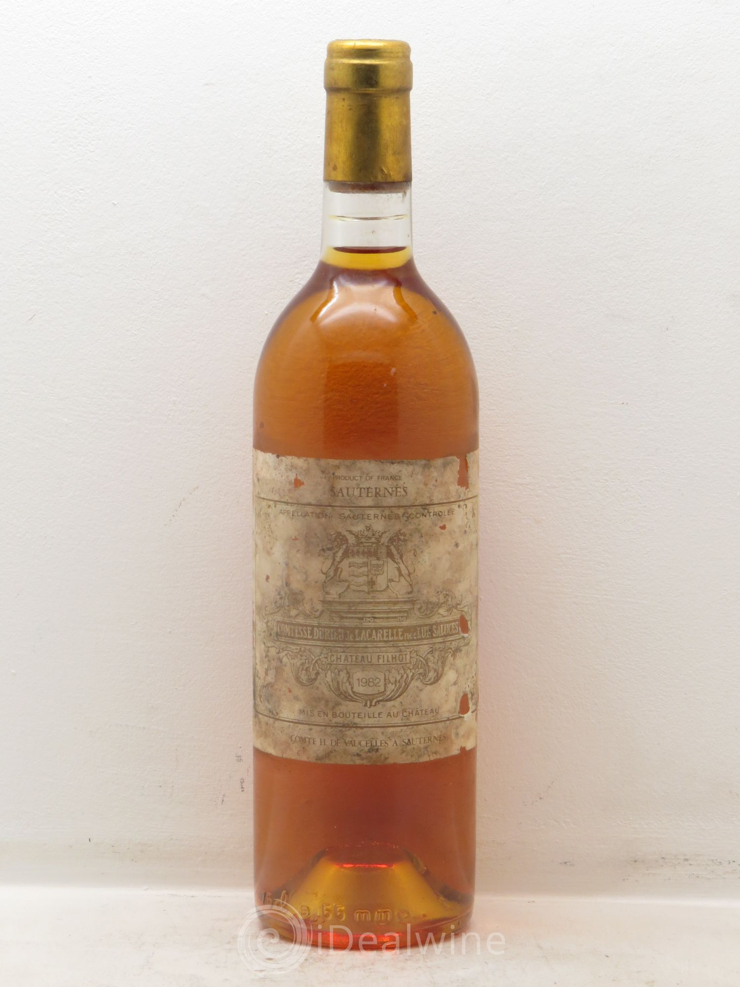 Château Filhot 2ème Grand Cru Classé 1982 - Lotto di 1 bottiglia - 0