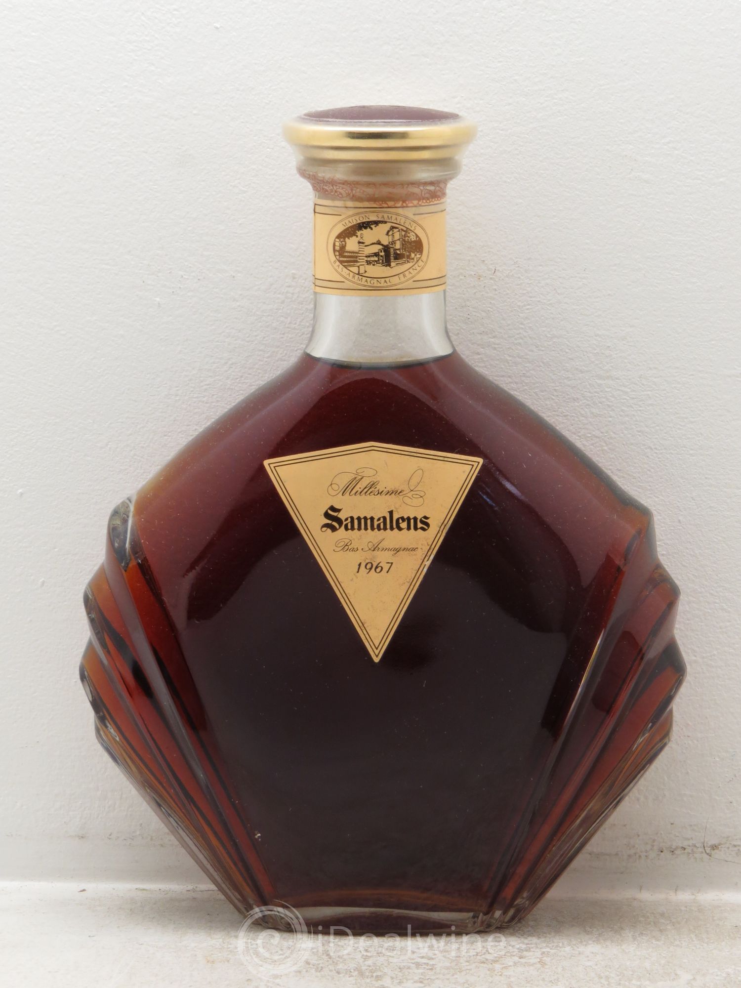 Bas-Armagnac Samalens 70cl 42° 1967 - Posten von 1 Flasche - 0