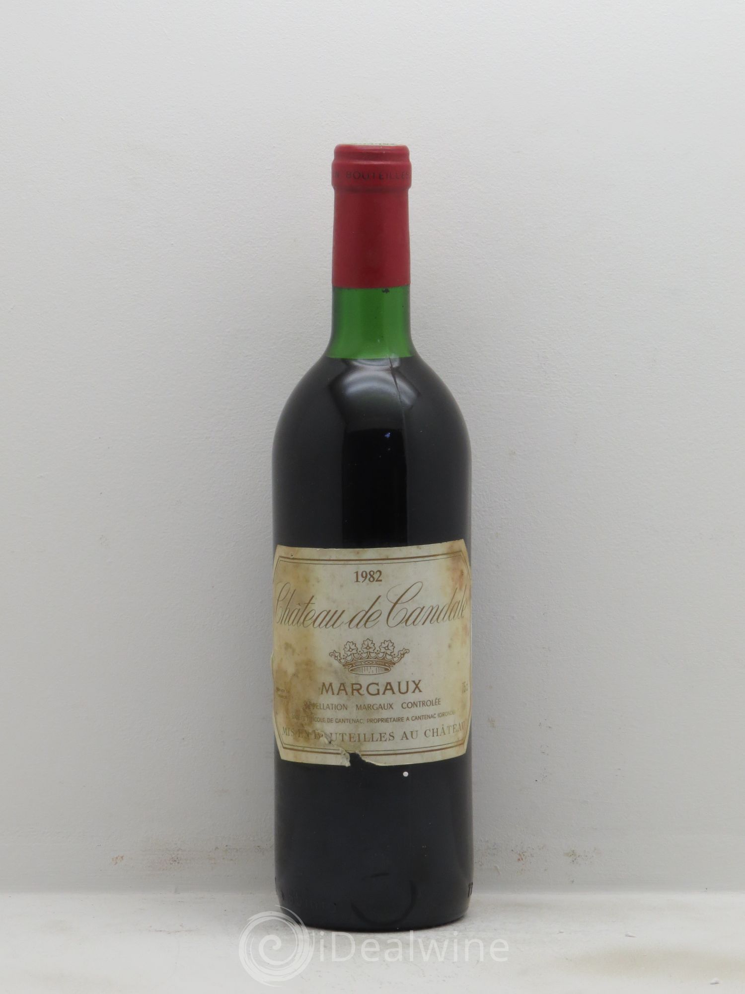 Bordeaux Margaux Château de Candale 1982 - Posten von 1 Flasche - 0