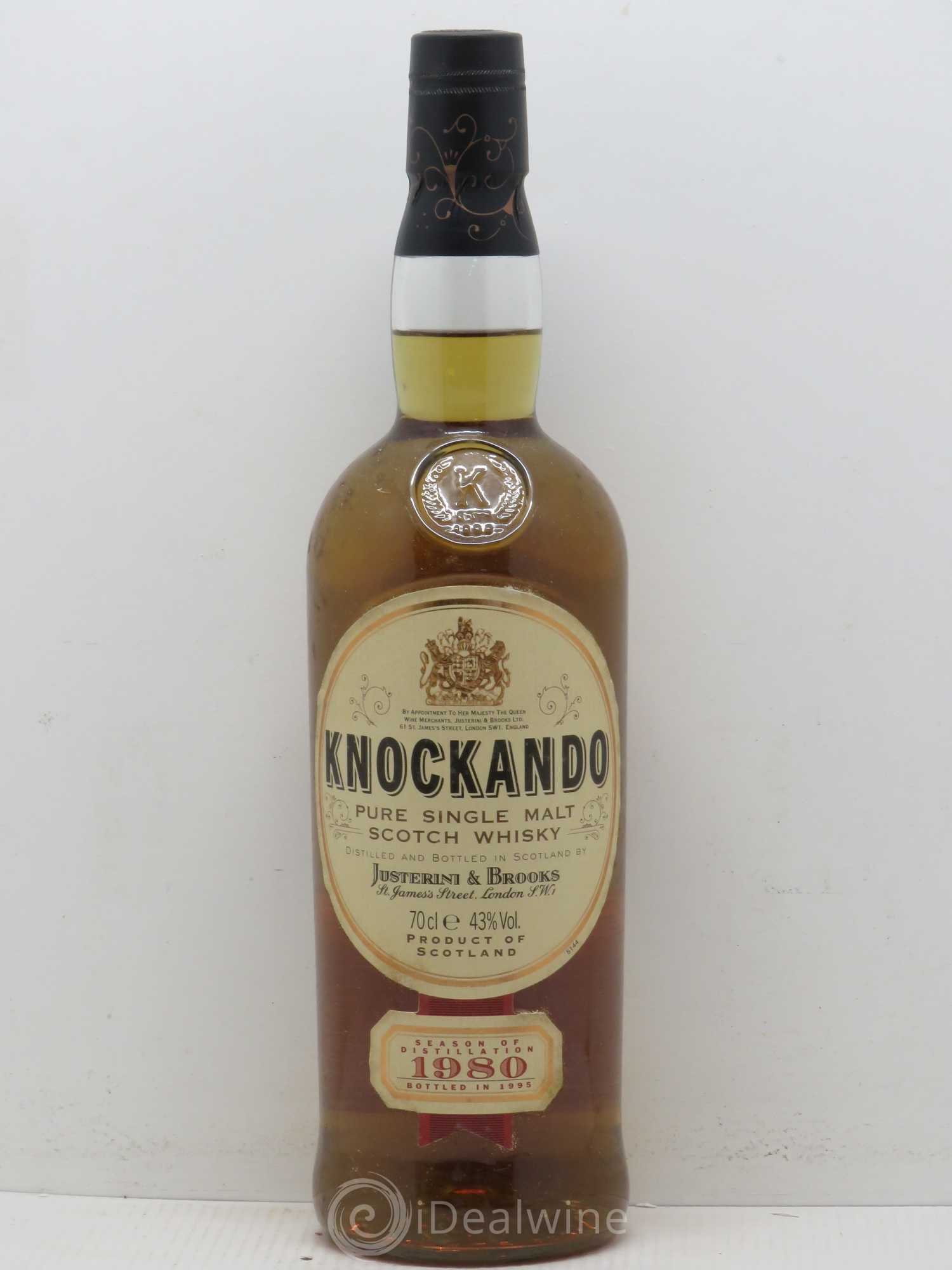 Whisky Knockando Pure single Malt 1980 - Posten von 1 Flasche - 0